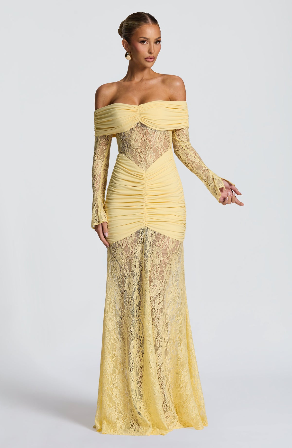Belavie Saulinella Maxi Dress - Lemon