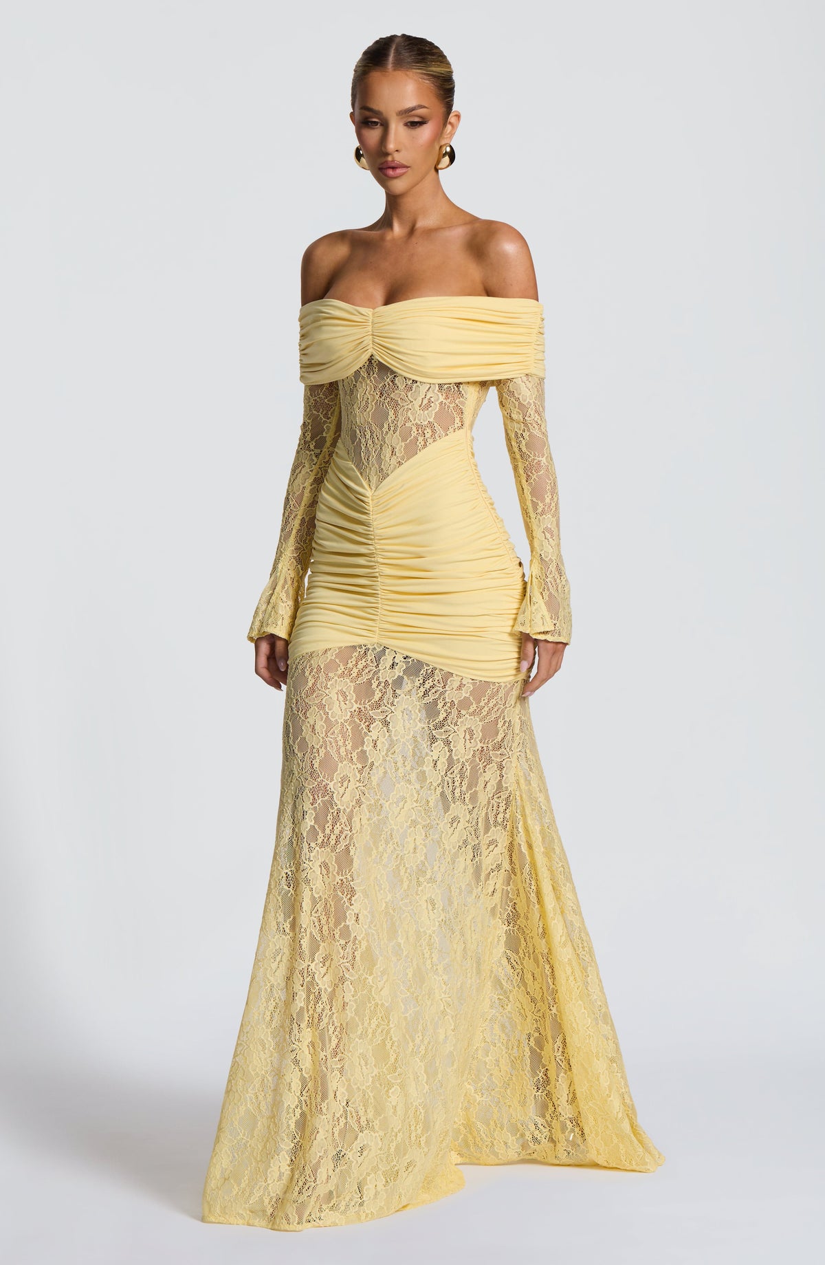 Belavie Saulinella Maxi Dress - Lemon