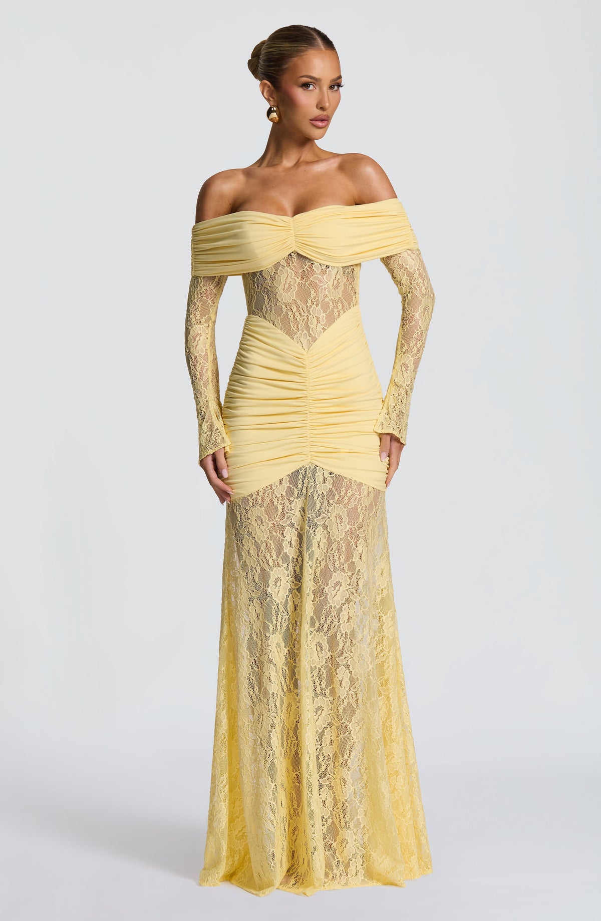 Belavie Saulinella Maxi Dress - Lemon
