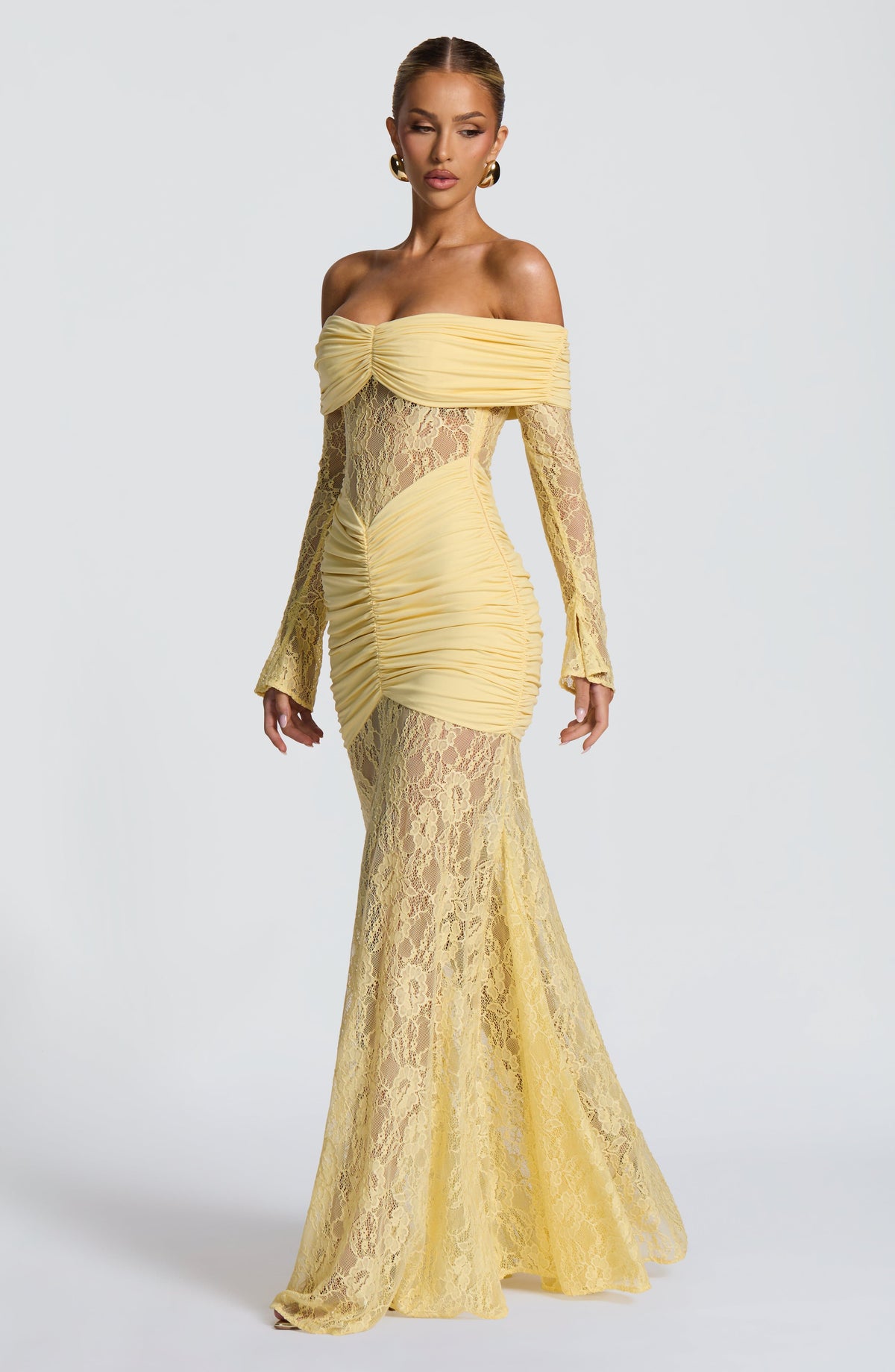 Belavie Saulinella Maxi Dress - Lemon