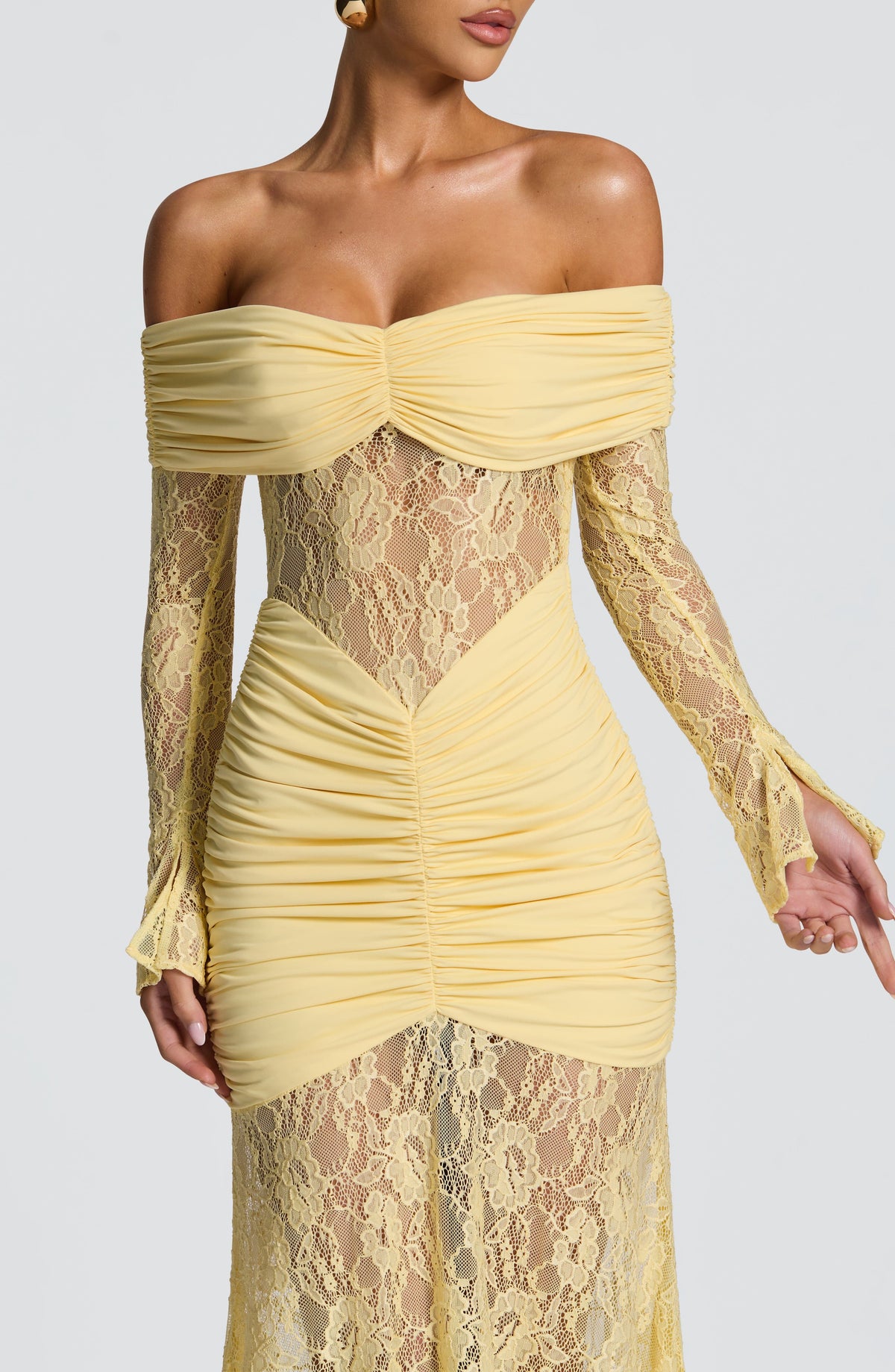 Belavie Saulinella Maxi Dress - Lemon