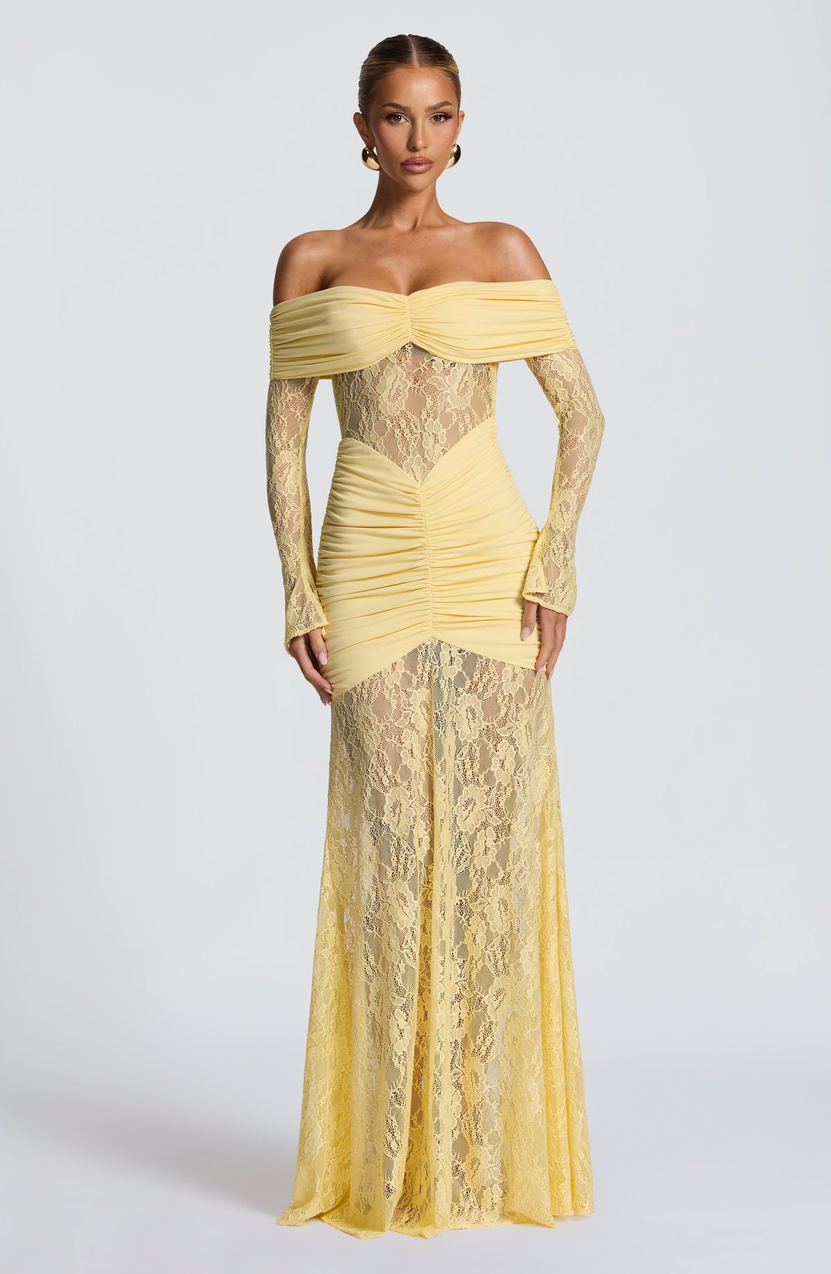 Belavie Saulinella Maxi Dress - Lemon