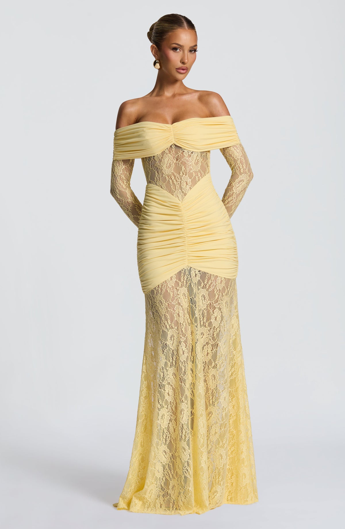 Belavie Saulinella Maxi Dress - Lemon