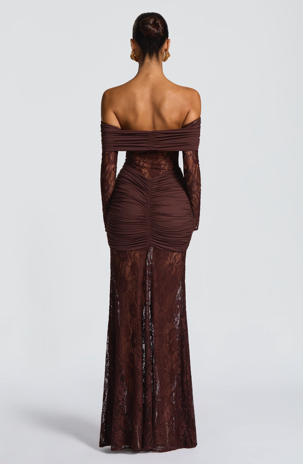Belavie Saulinella Maxi Dress - Plum Brown