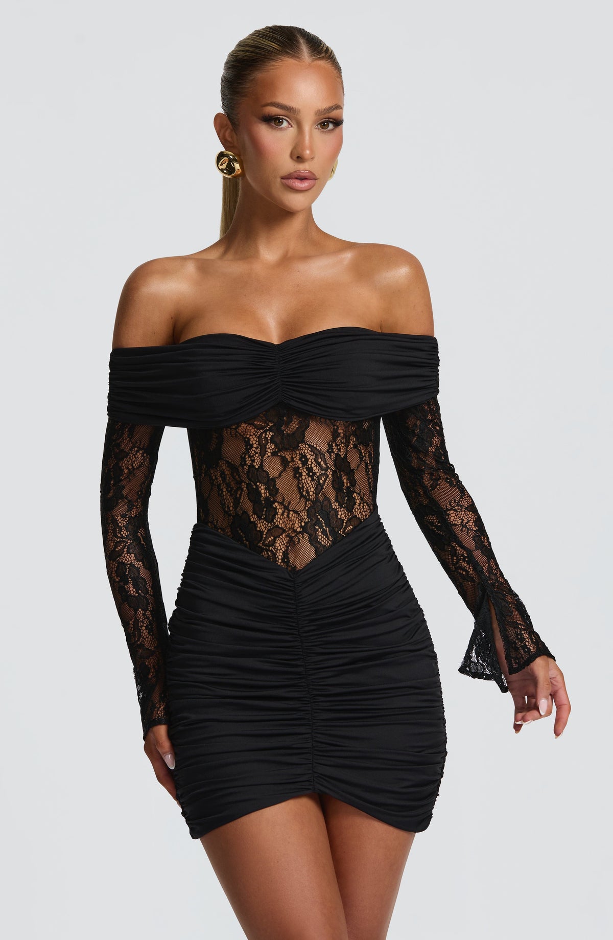 Belavie Saulinella Mini Dress - Black