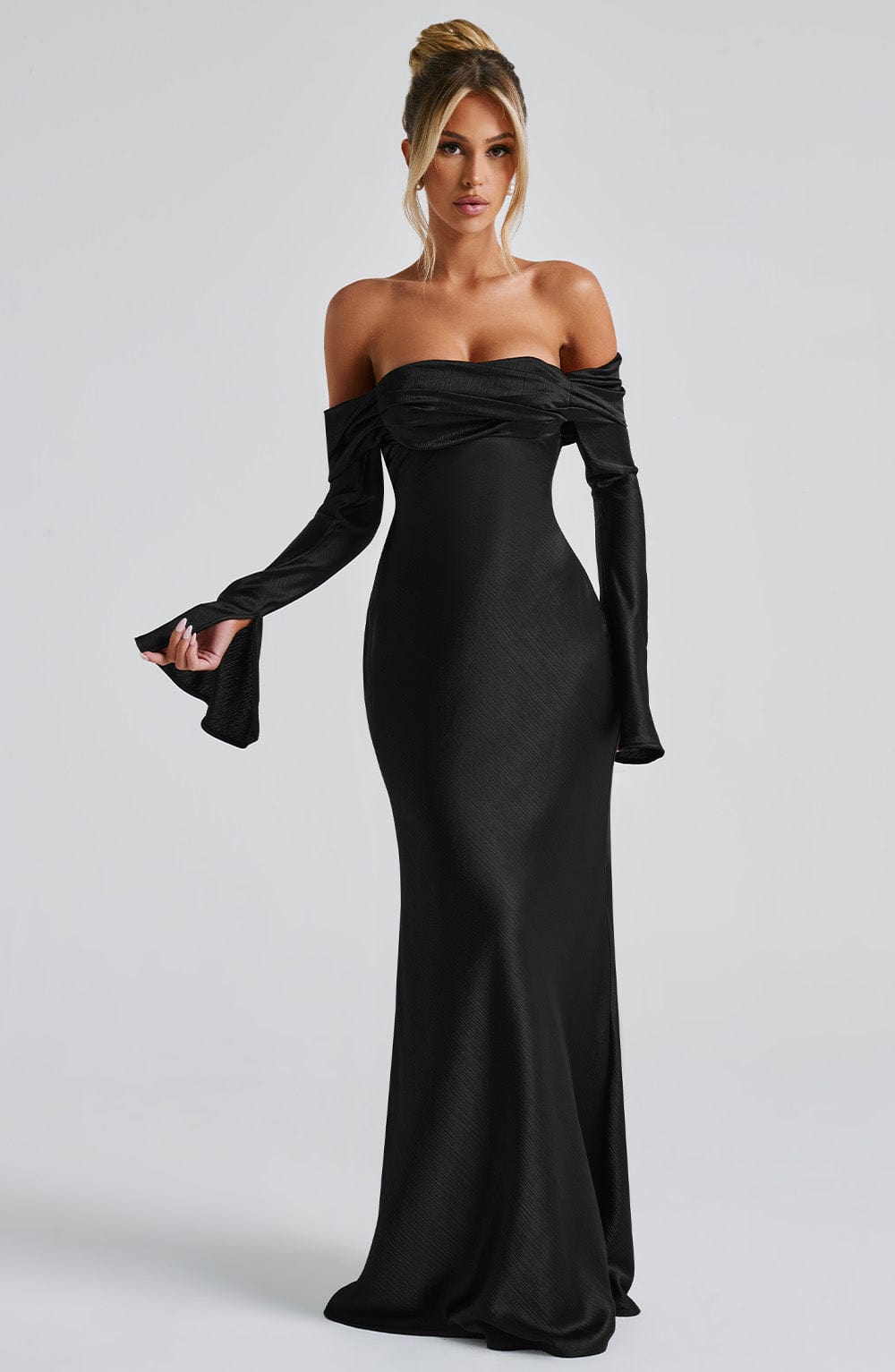 Belavie Selenella Maxi Dress - Black