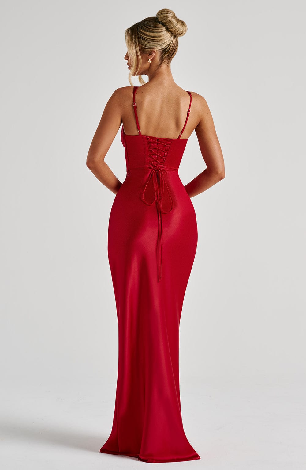 Belavie Shaella Maxi Dress - Red