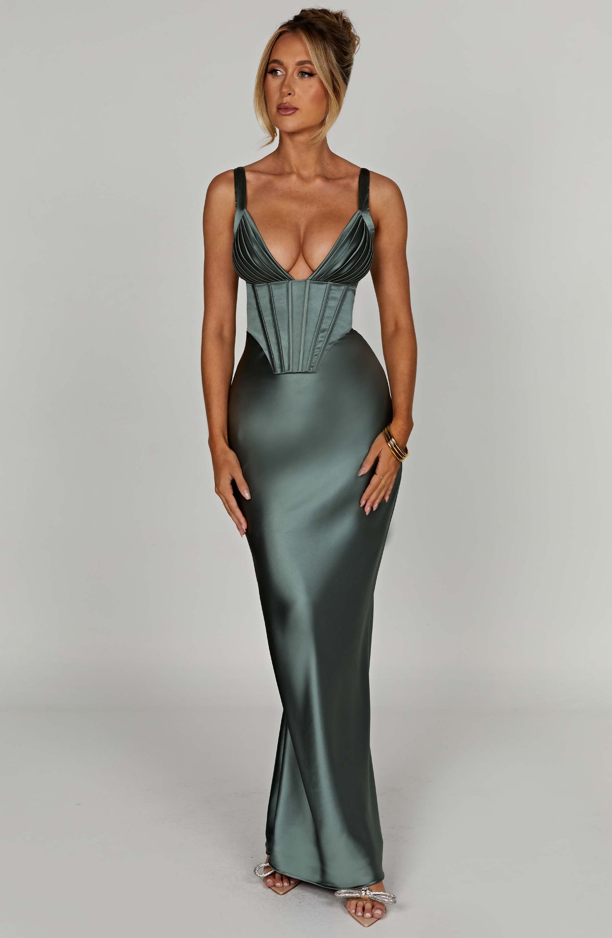 Belavie Shaella Maxi Dress - Sage