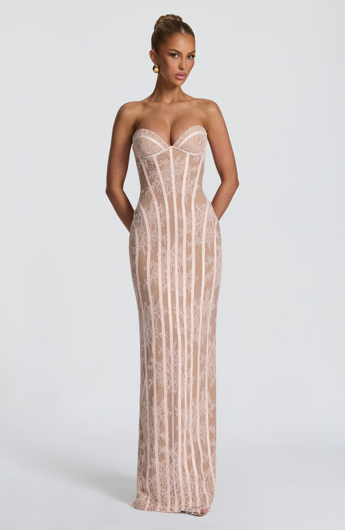 Belavie Sianne Maxi Dress - Blush