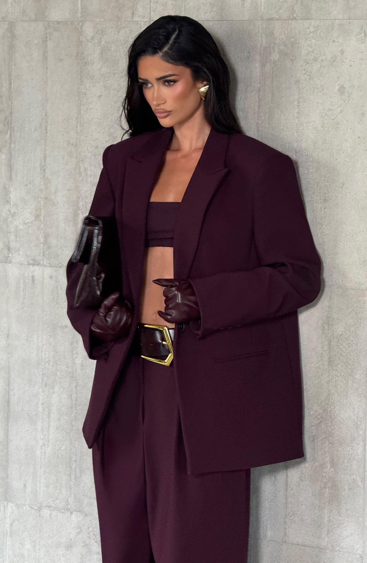 Belavie Simia Top - Plum