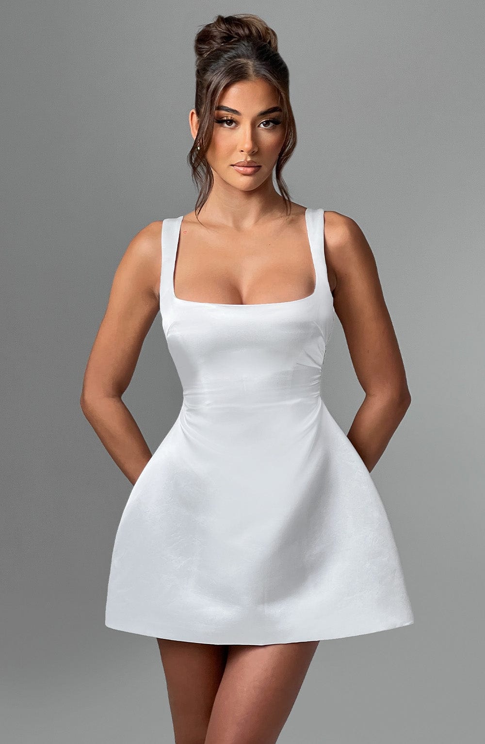 Belavie Sofiella Mini Dress - Ivory