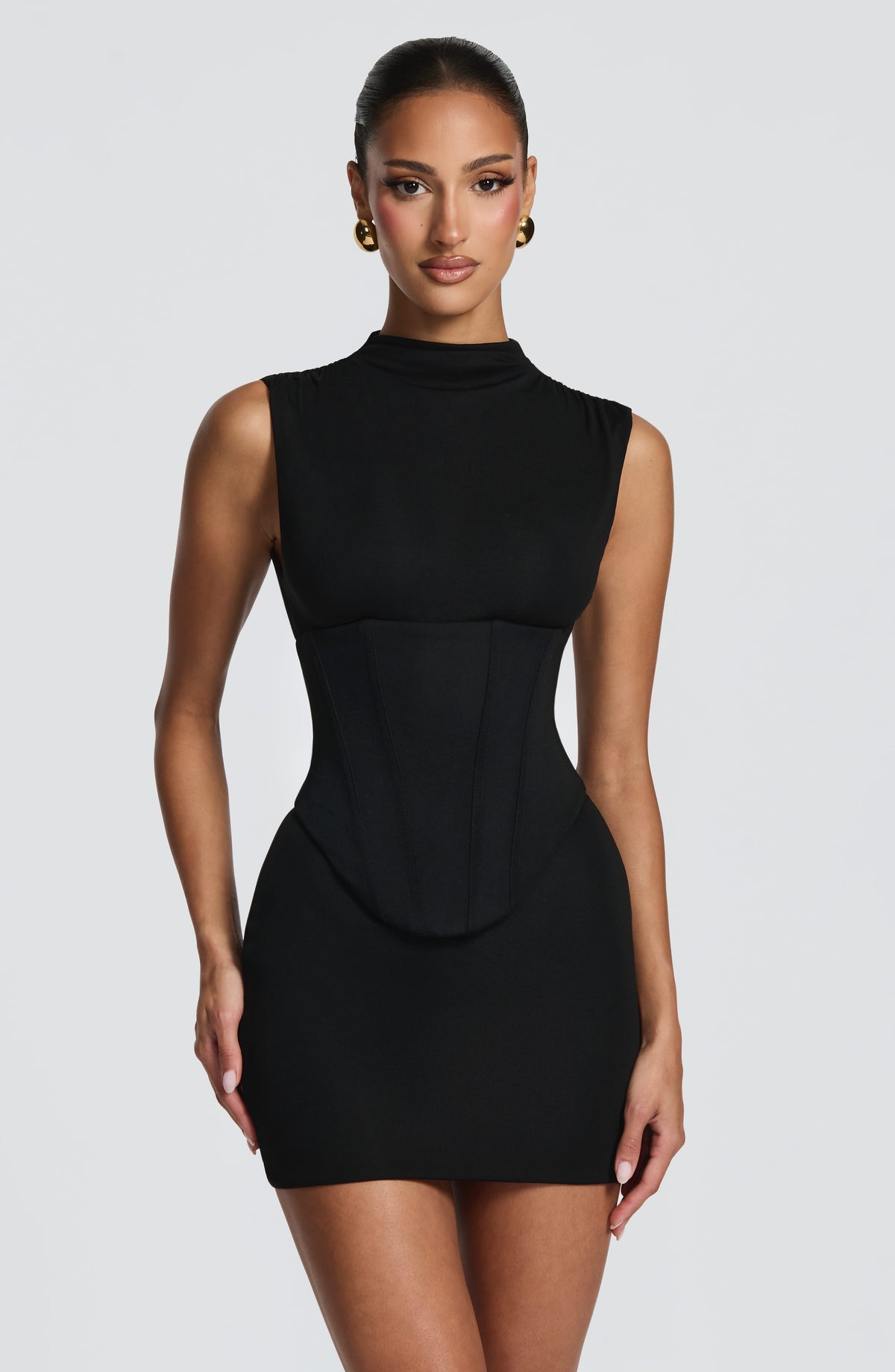 Belavie Solinella Mini Dress - Black