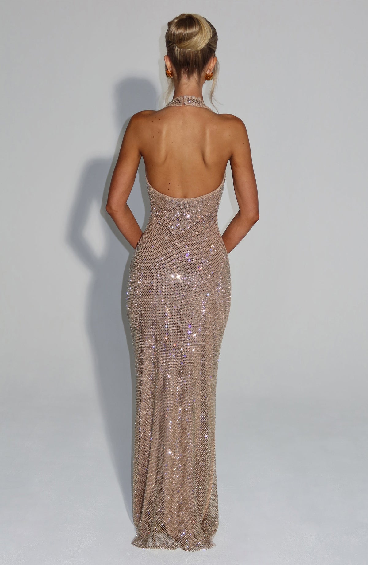 Belavie Starlella Maxi Dress - Gold