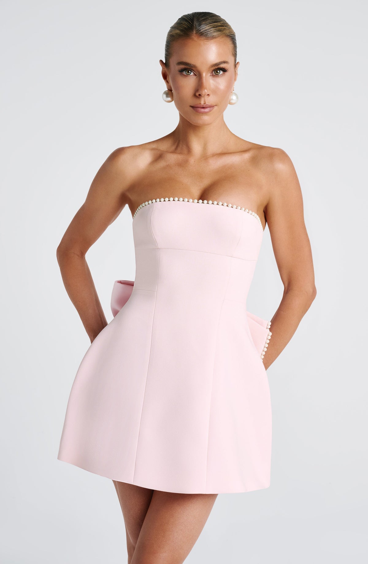 Belavie Sunia Mini Dress - Blush