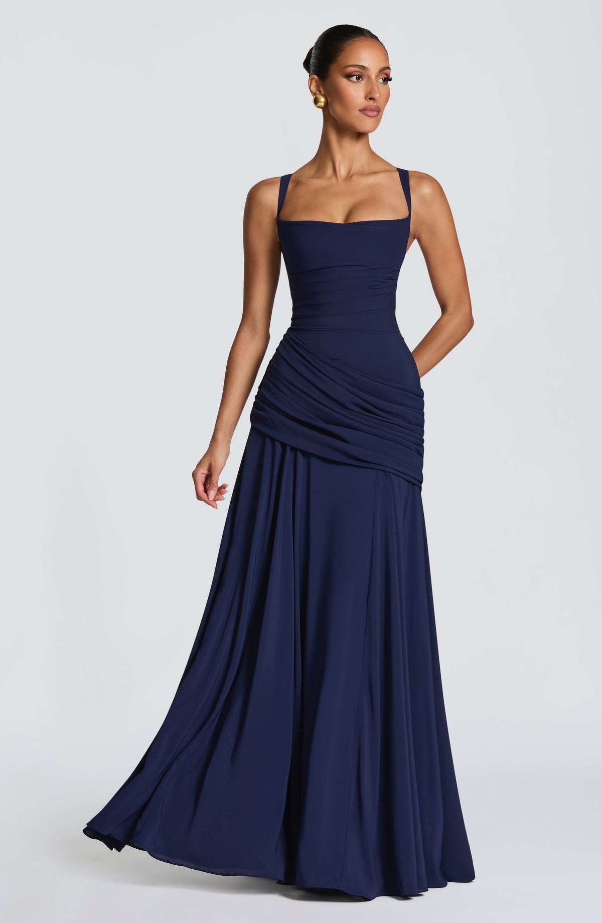 Belavie Surella Maxi Dress - Navy