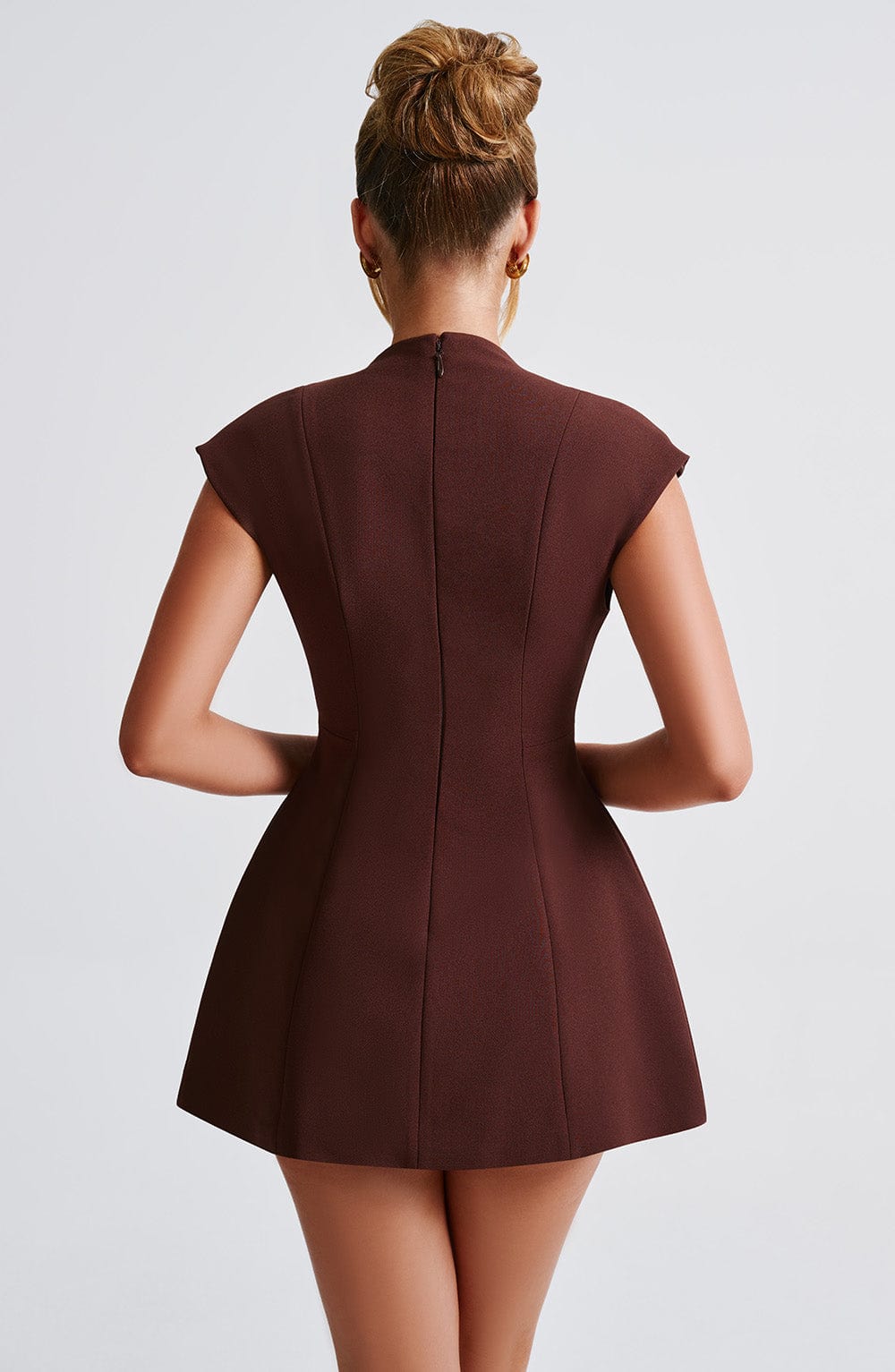 Belavie Suria Mini Dress - Brown