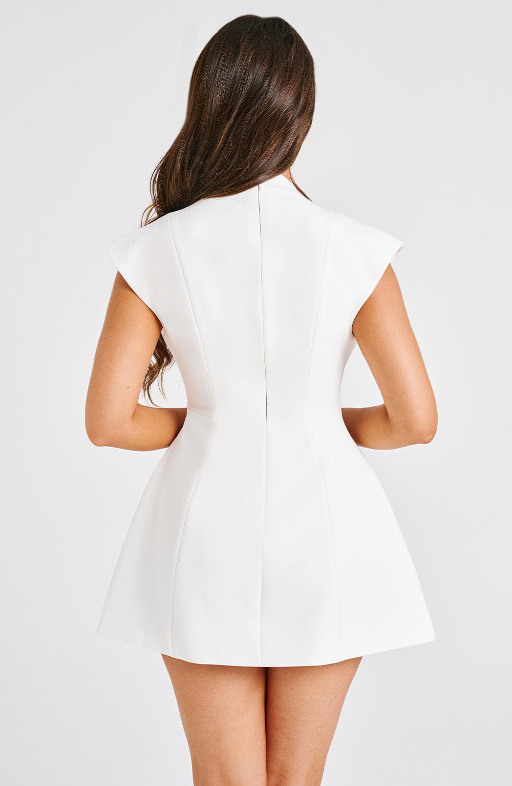 Belavie Suria Mini Dress - Ivory