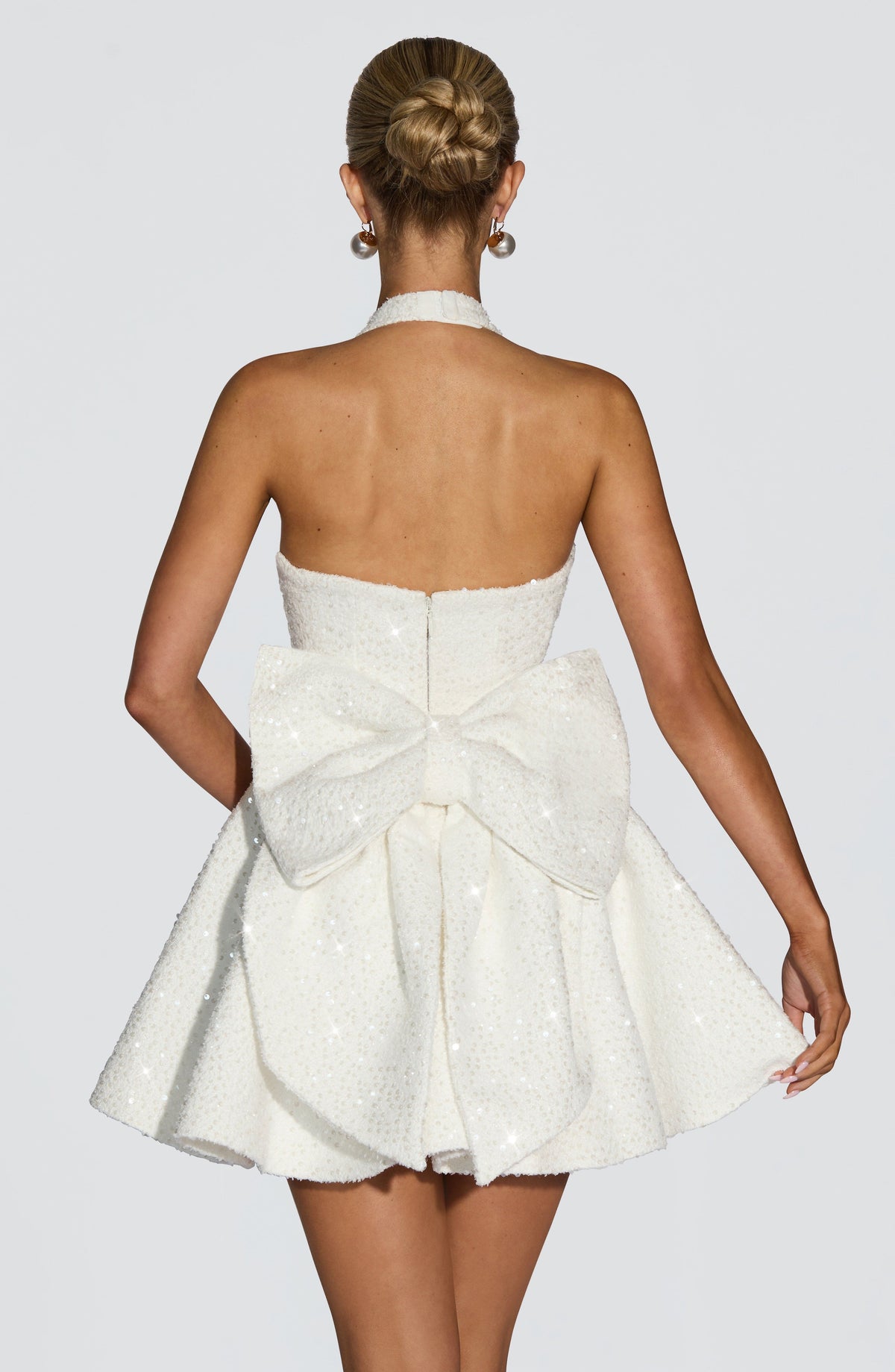 Belavie Talarella Mini Dress - Ivory