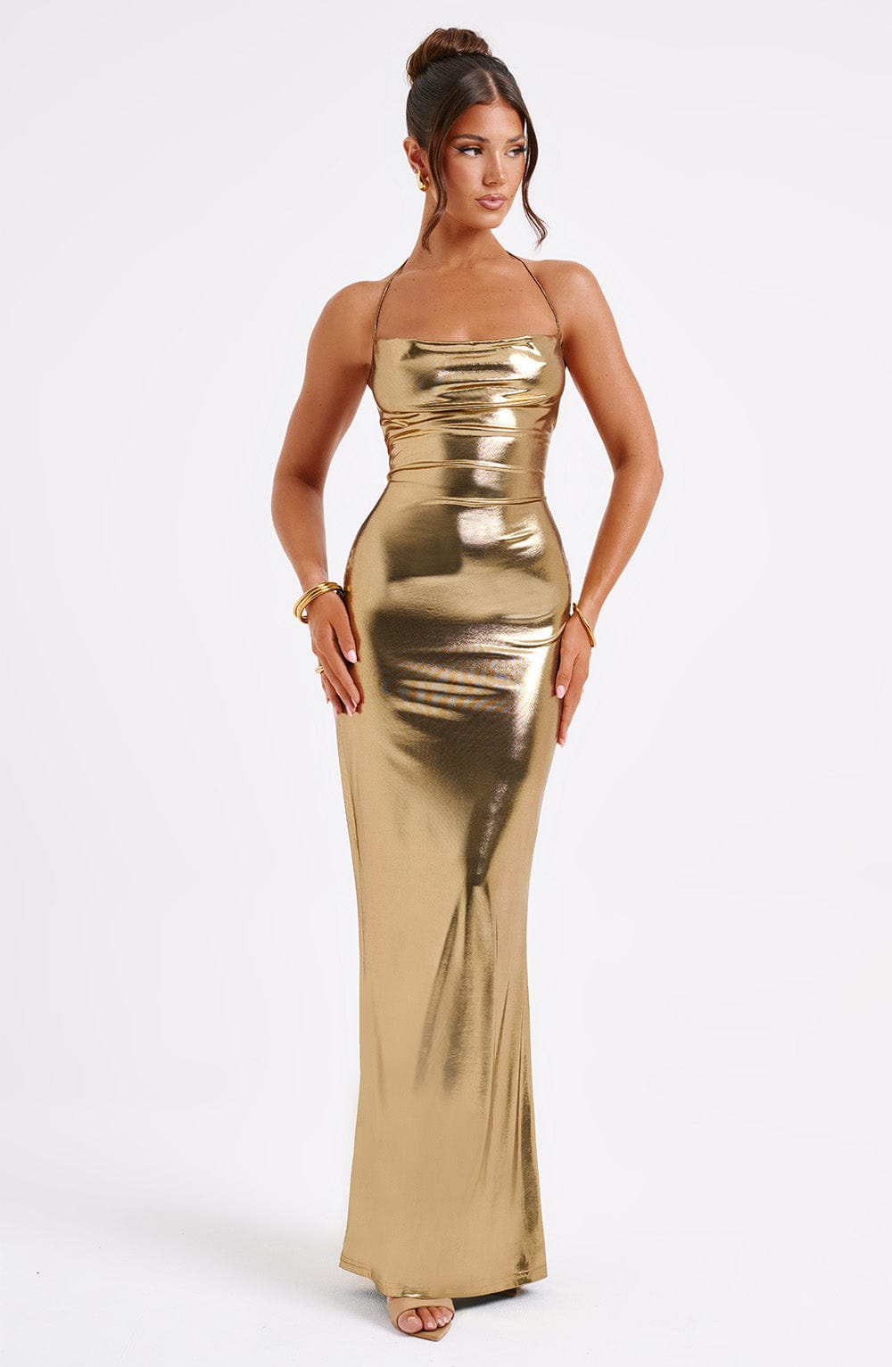 Belavie Talisella Maxi Dress - Gold