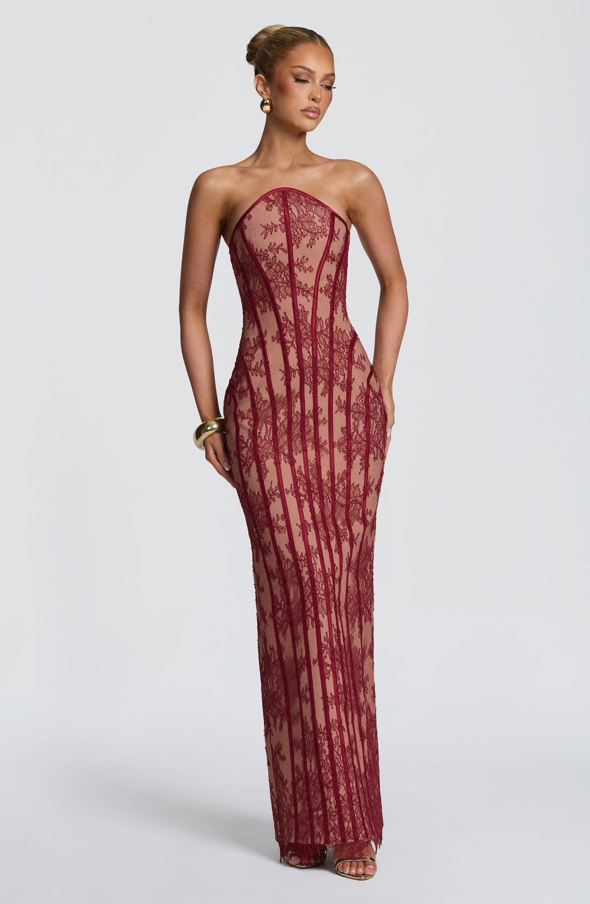 Belavie Tamarella Maxi Dress - Burgundy
