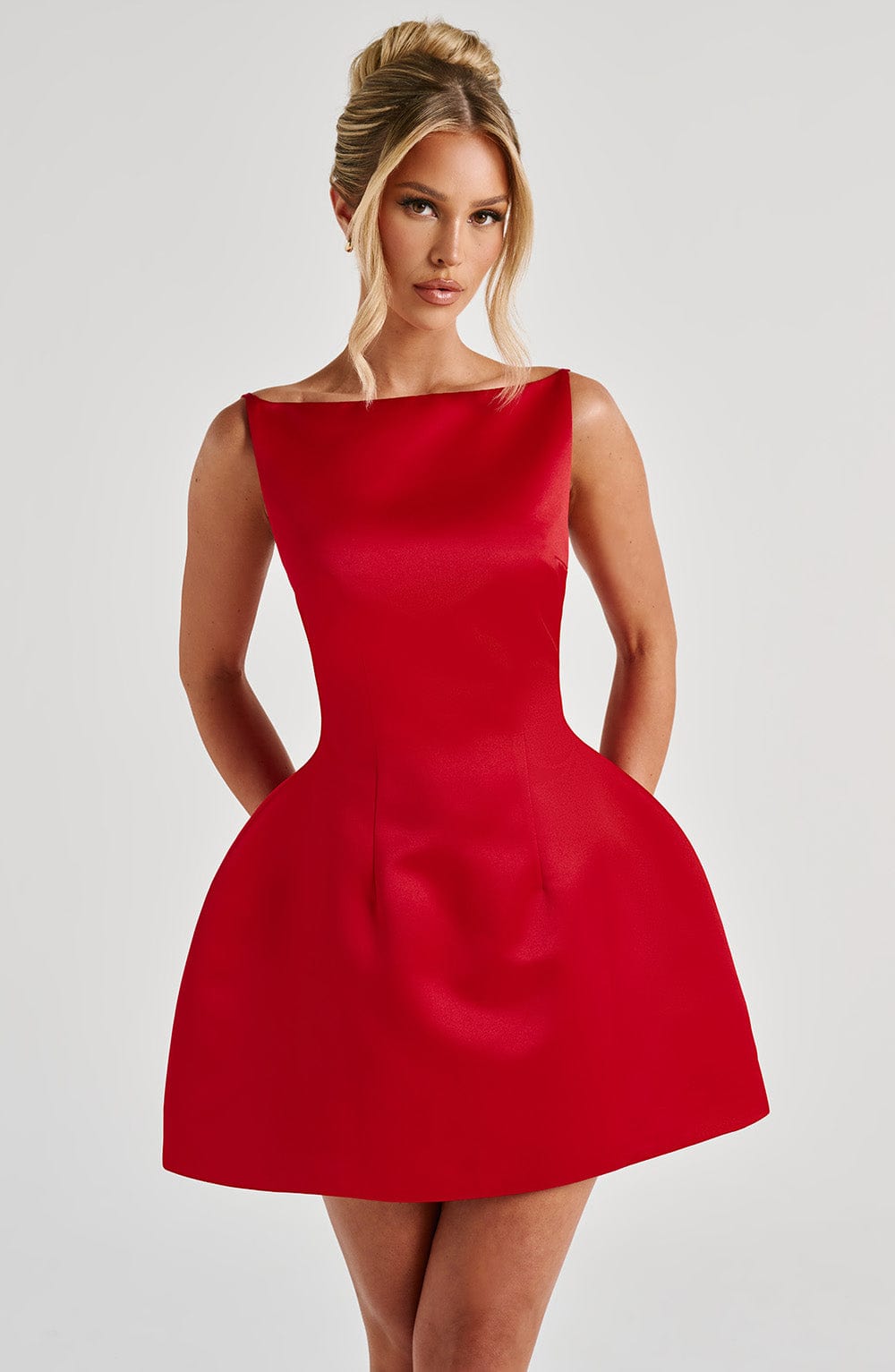 Belavie Tatella Mini Dress - Red