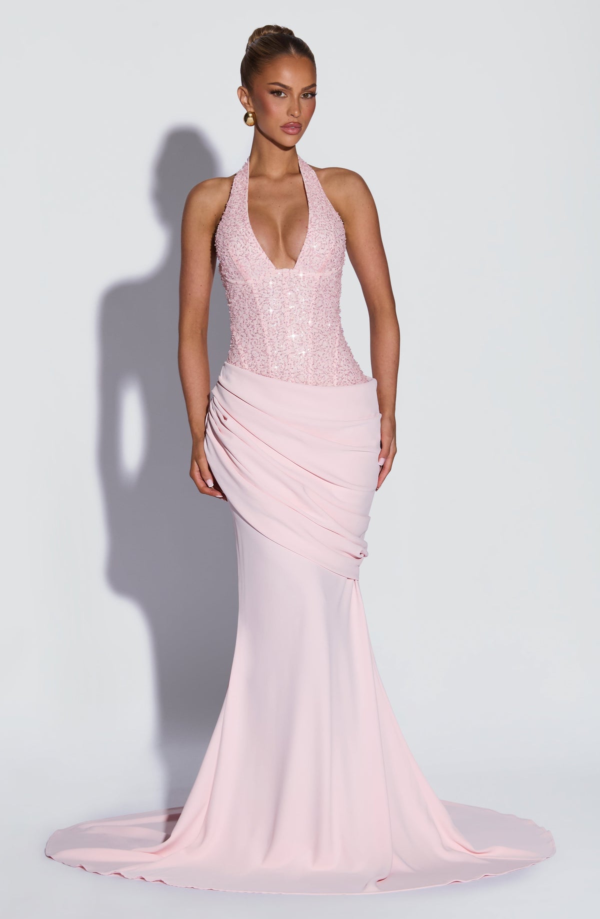 Belavie Taylora Gown - Blush