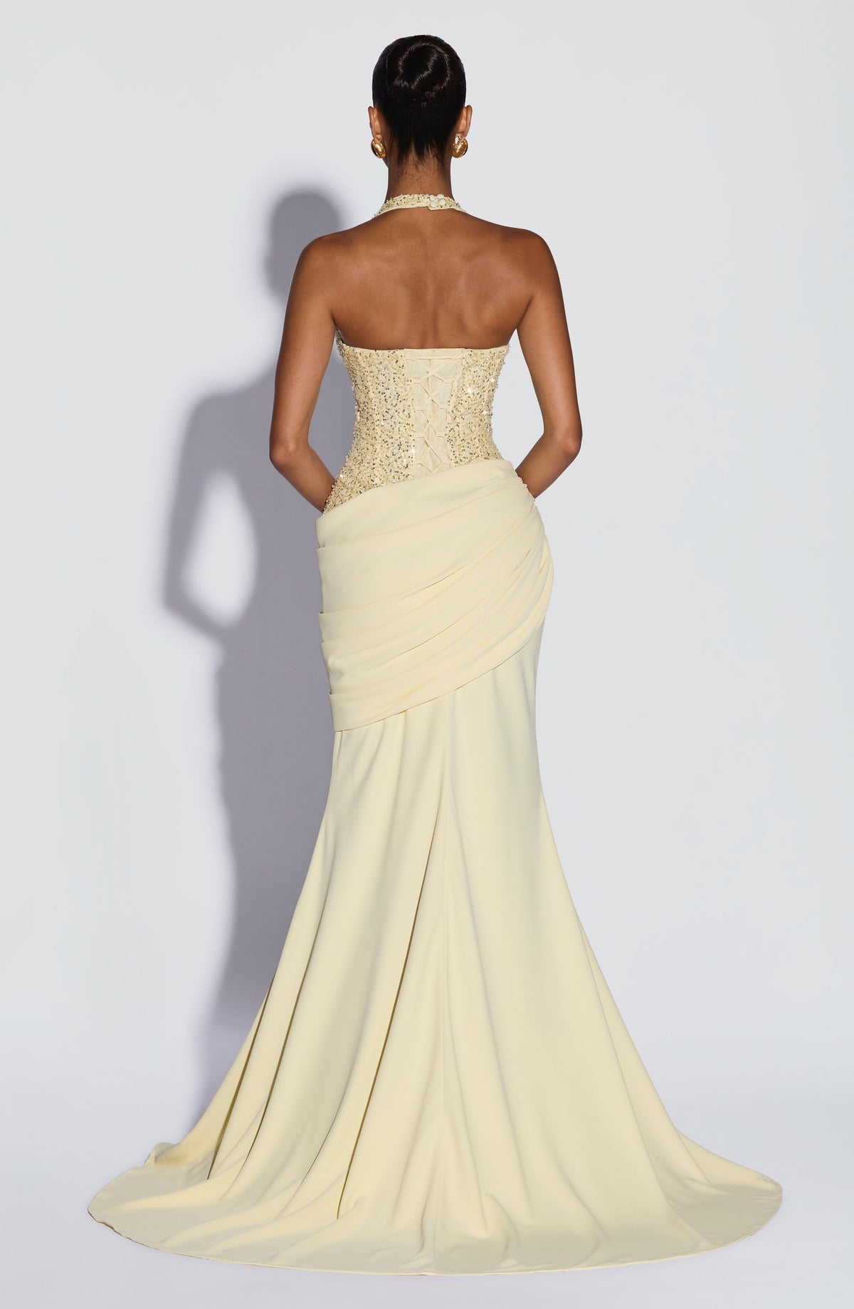 Belavie Taylora Gown - Lemon