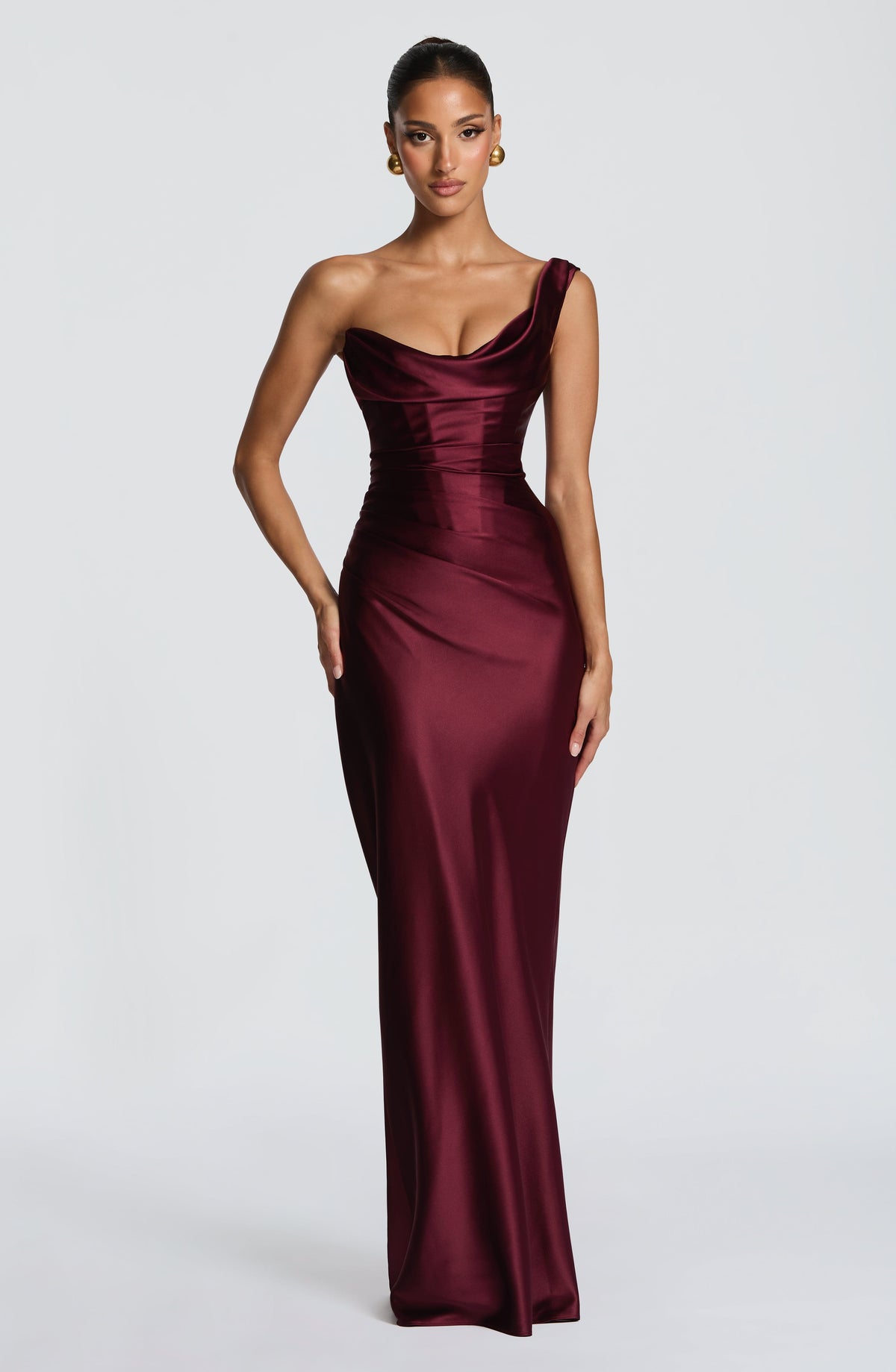 Belavie Thalassella Maxi Dress - Cherry Lacquer