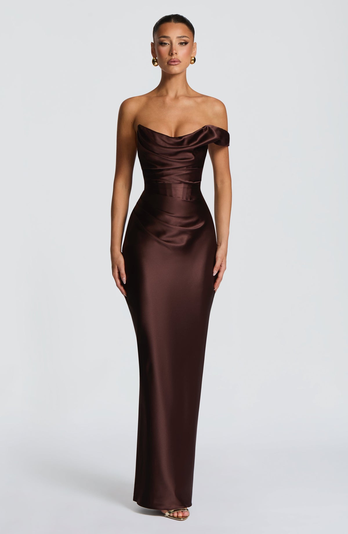 Belavie Thalassella Maxi Dress - Plum Brown