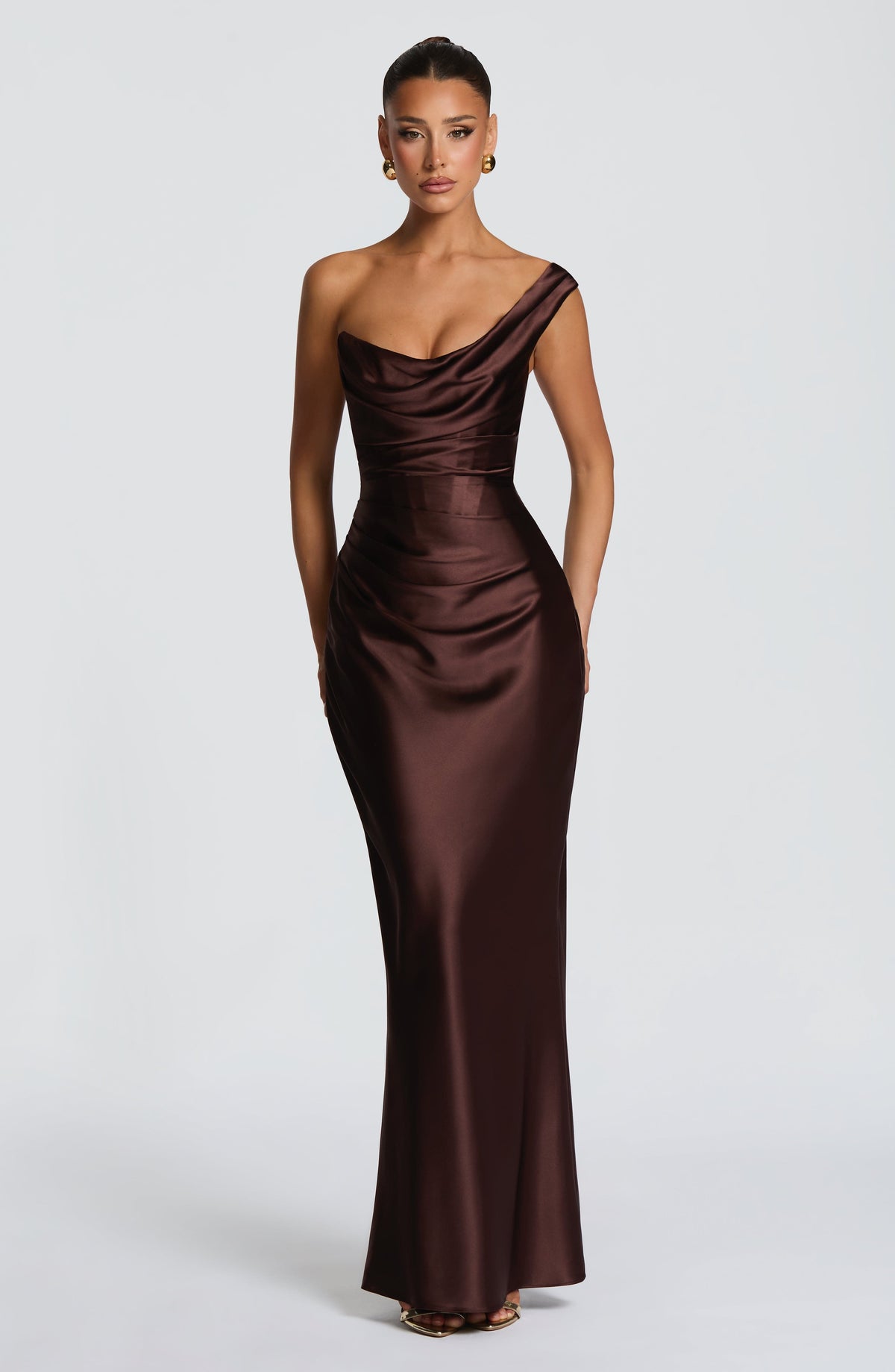 Belavie Thalassella Maxi Dress - Plum Brown