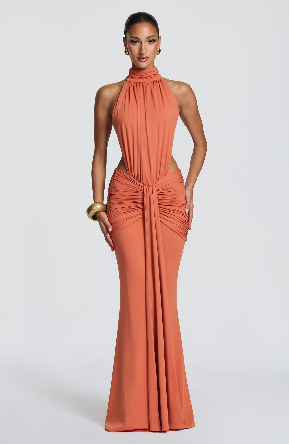 Belavie Theklella Maxi Dress - Burnt Orange