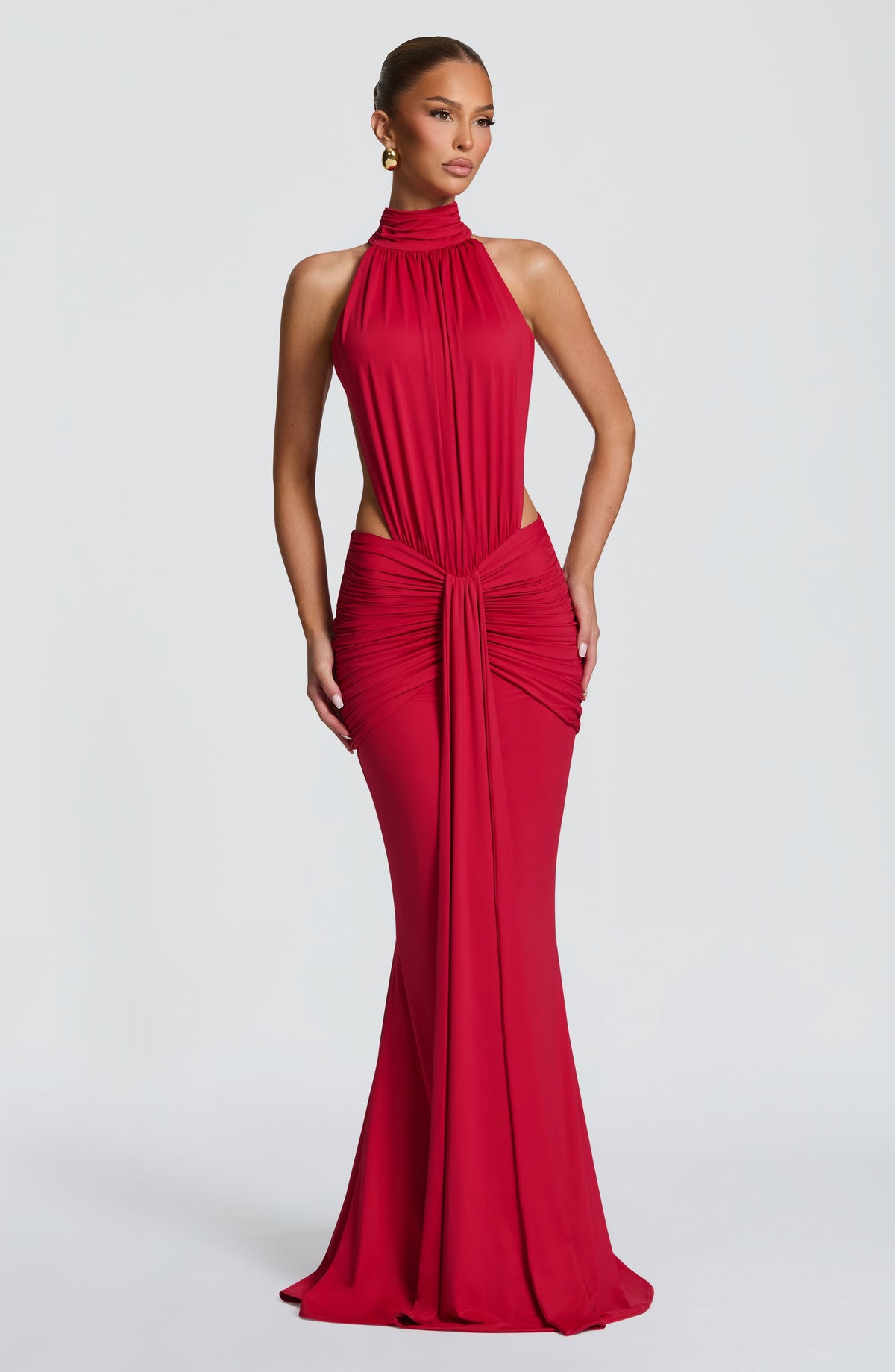 Belavie Theklella Maxi Dress - Red
