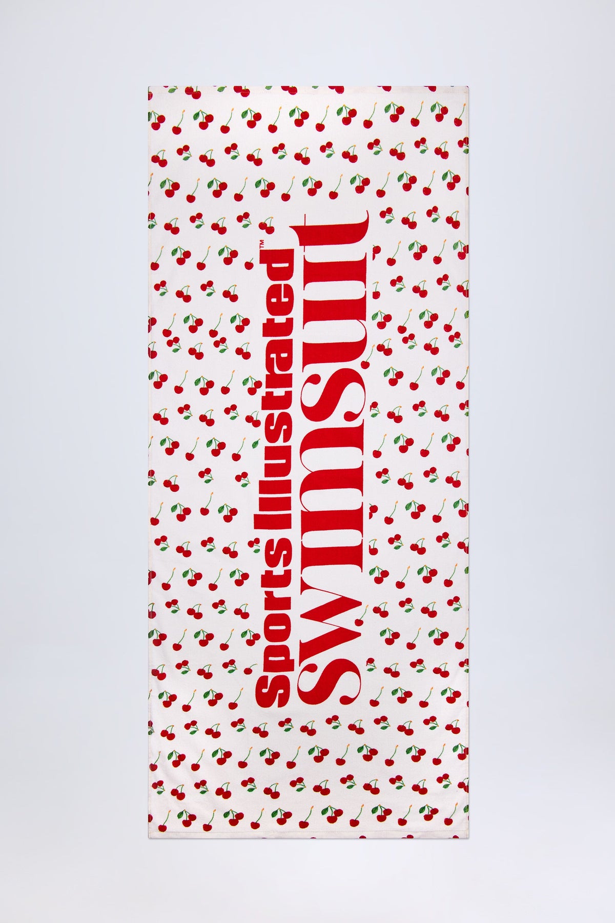Belavie Toalle Logo Beach Towel in Cherry Print