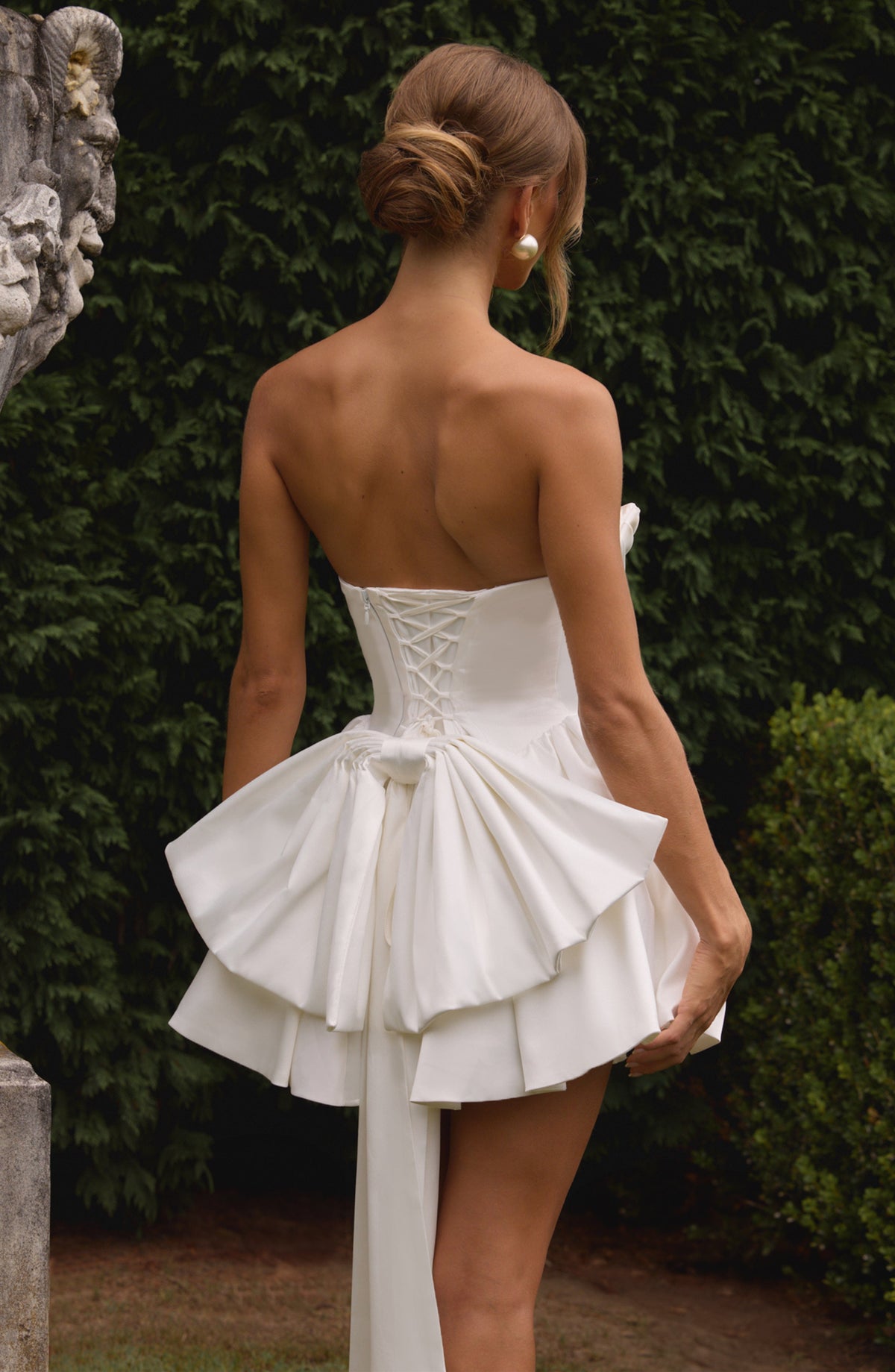Belavie Trinitia Mini Dress - Ivory