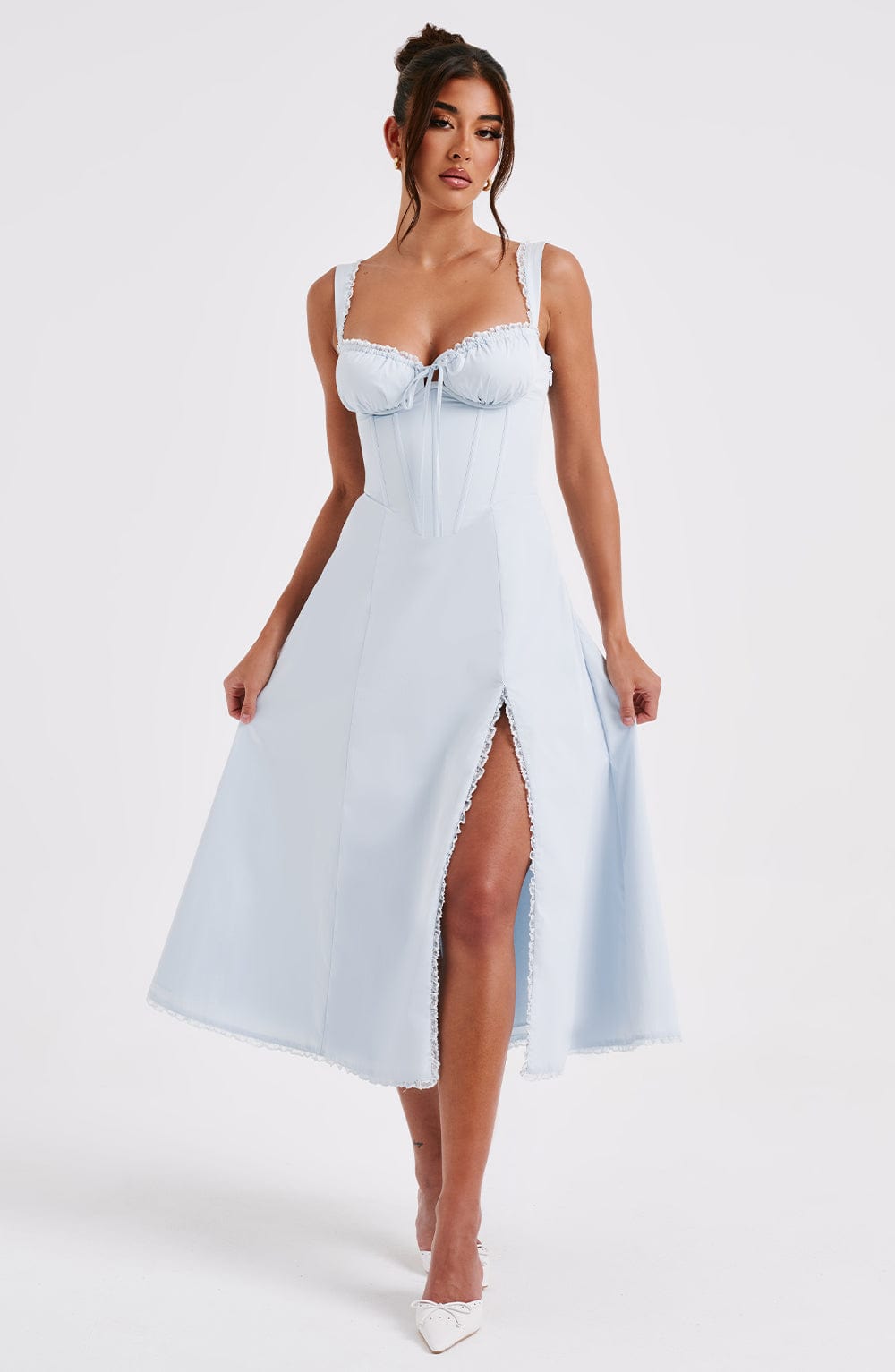 Belavie Ulrikella Midi Dress - Blue
