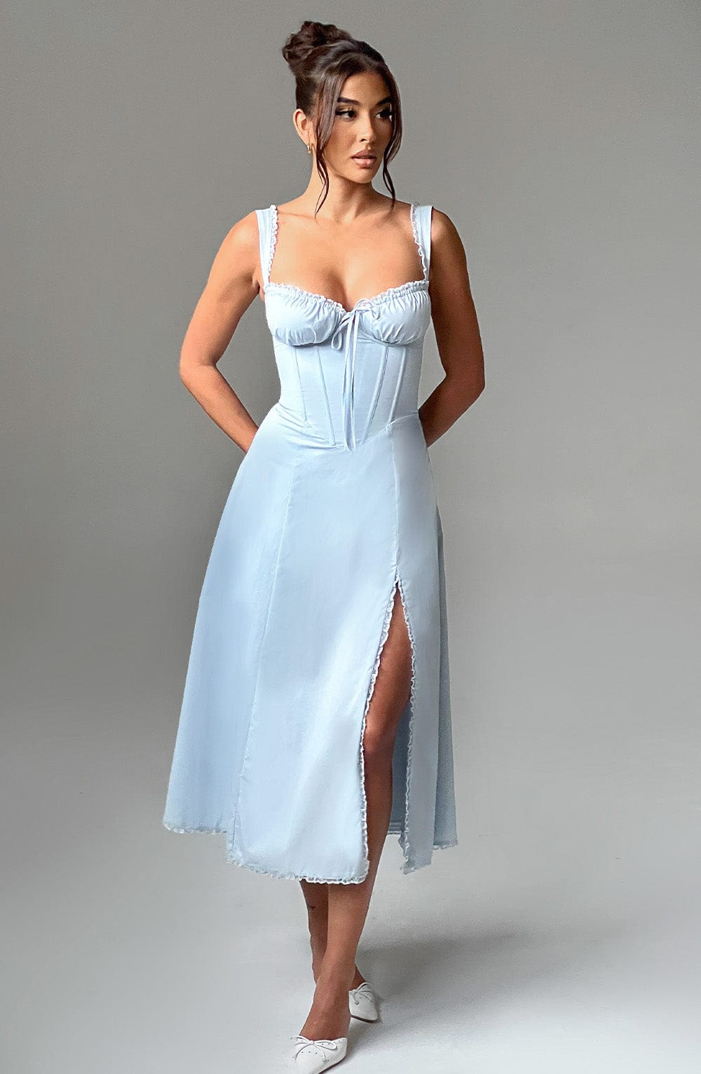 Belavie Ulrikella Midi Dress - Blue
