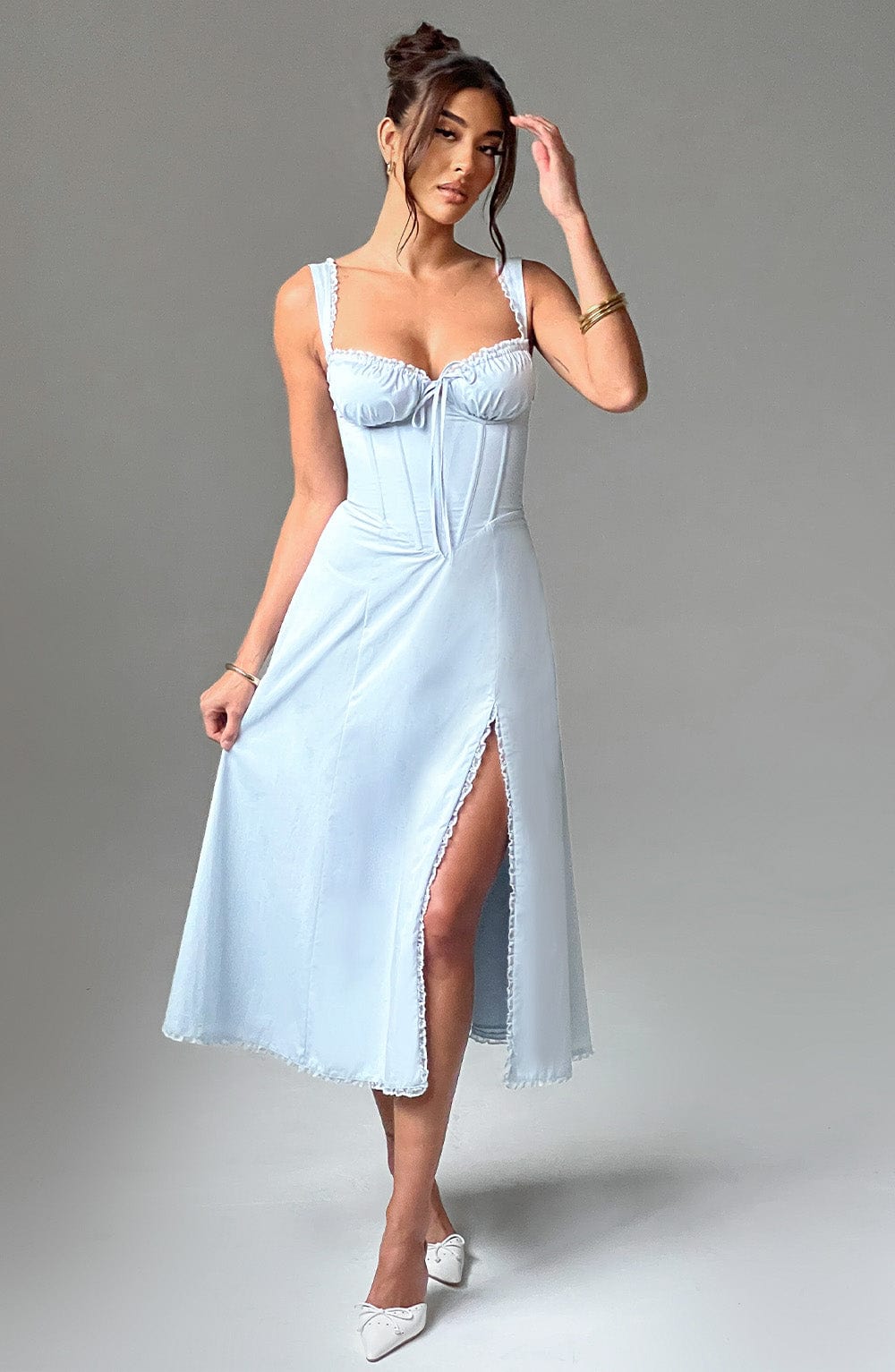 Belavie Ulrikella Midi Dress - Blue