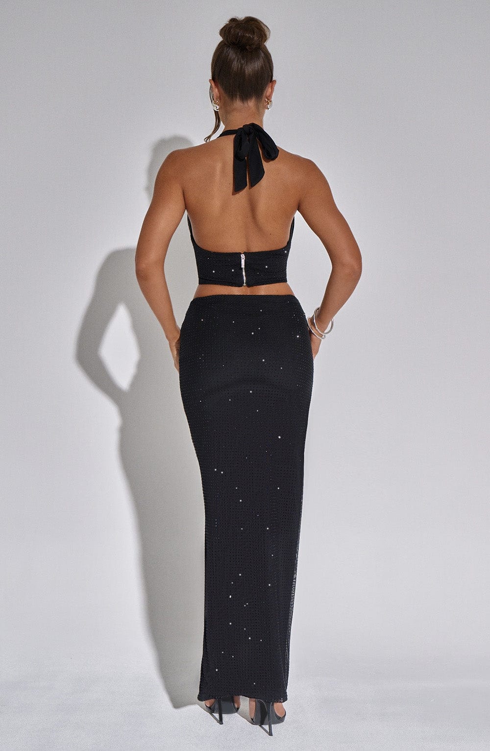 Belavie Vala Maxi Skirt - Black