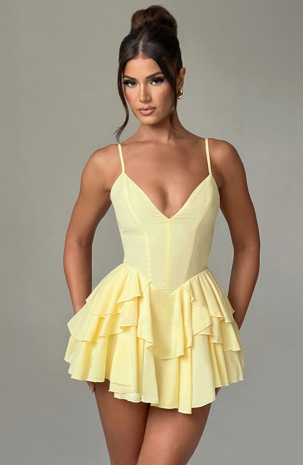Belavie Veenella Playsuit - Lemon