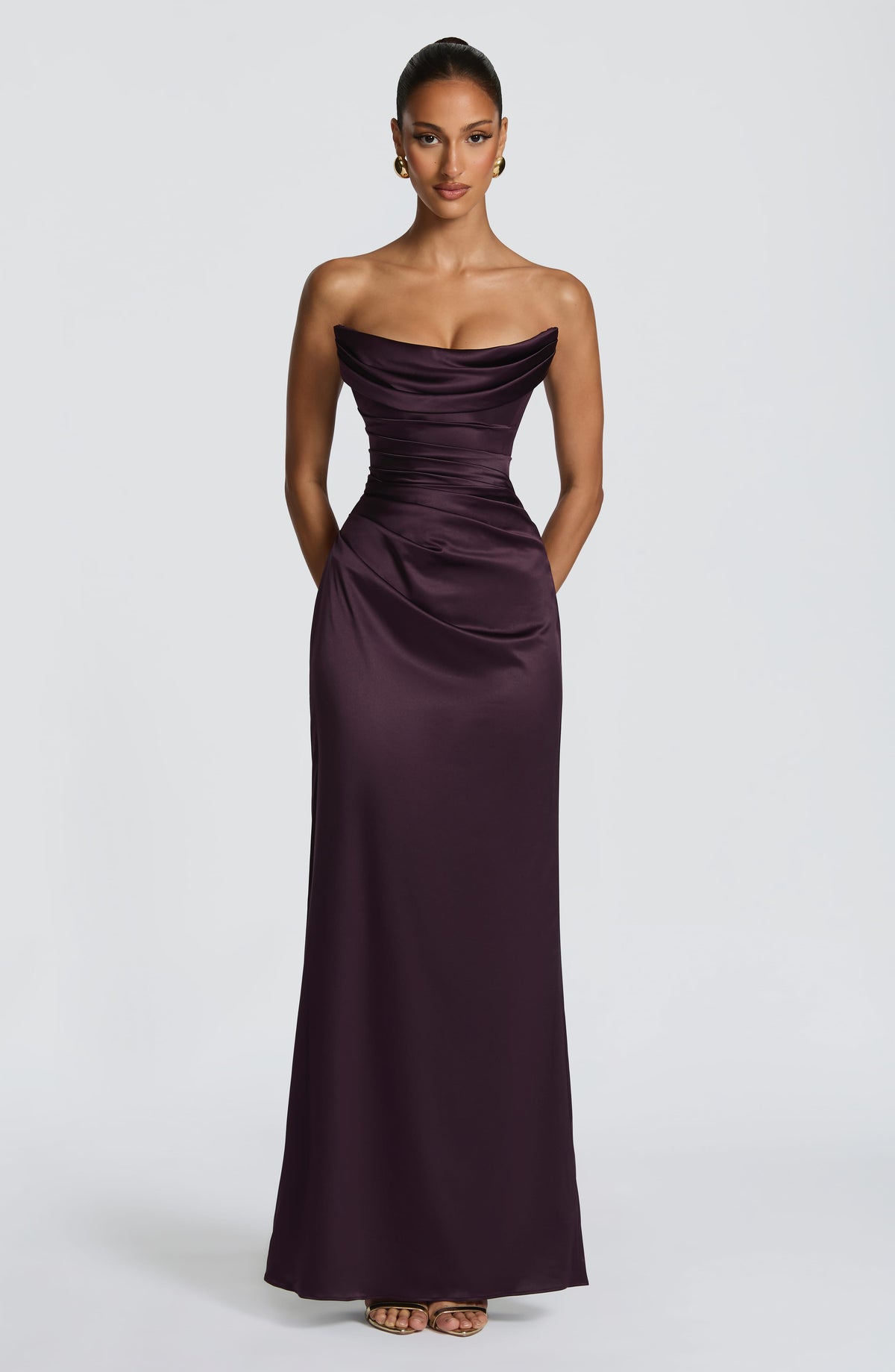 Belavie Vessella Maxi Dress - Plum