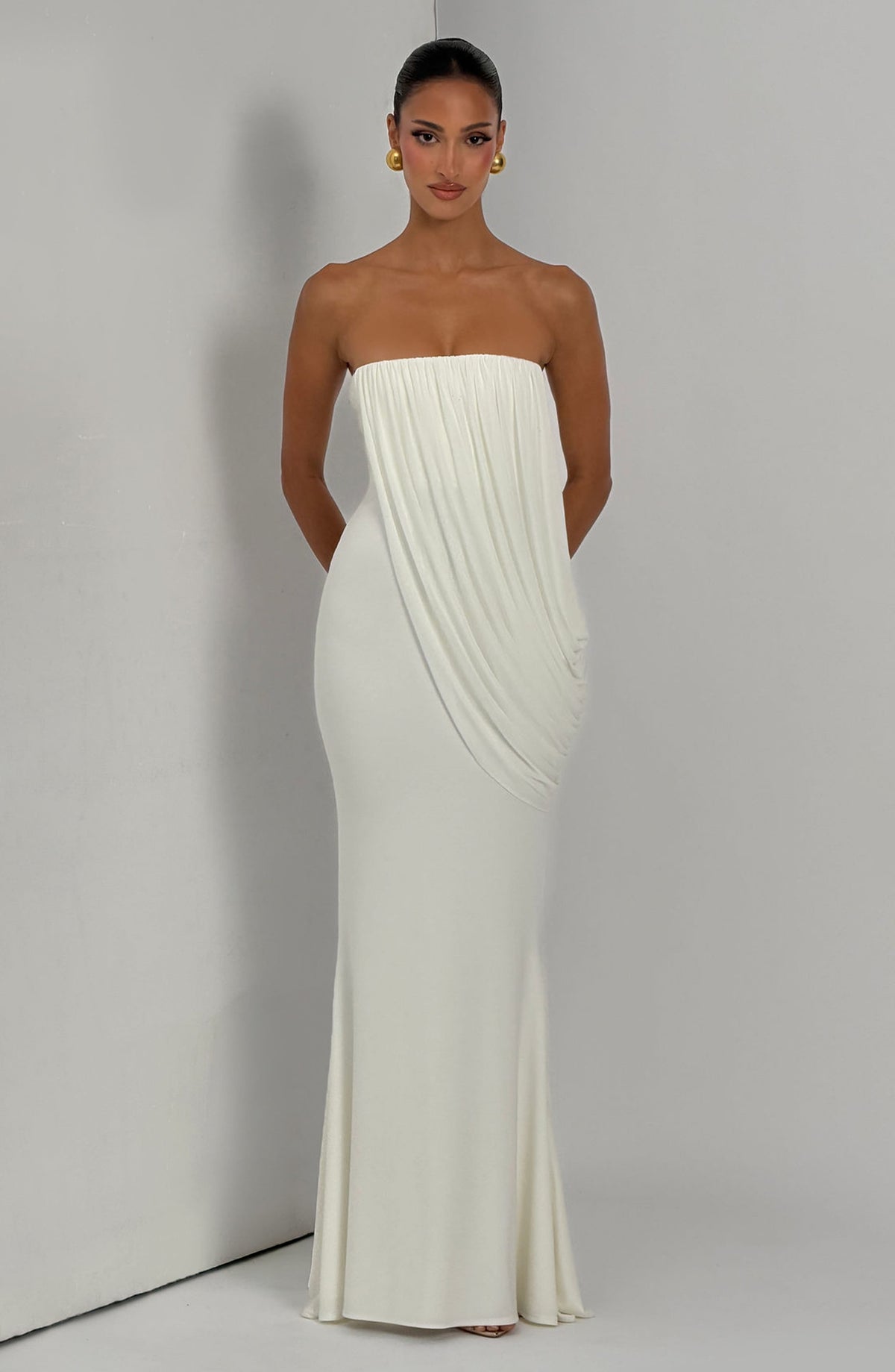 Belavie Viennella Maxi Dress - Ivory