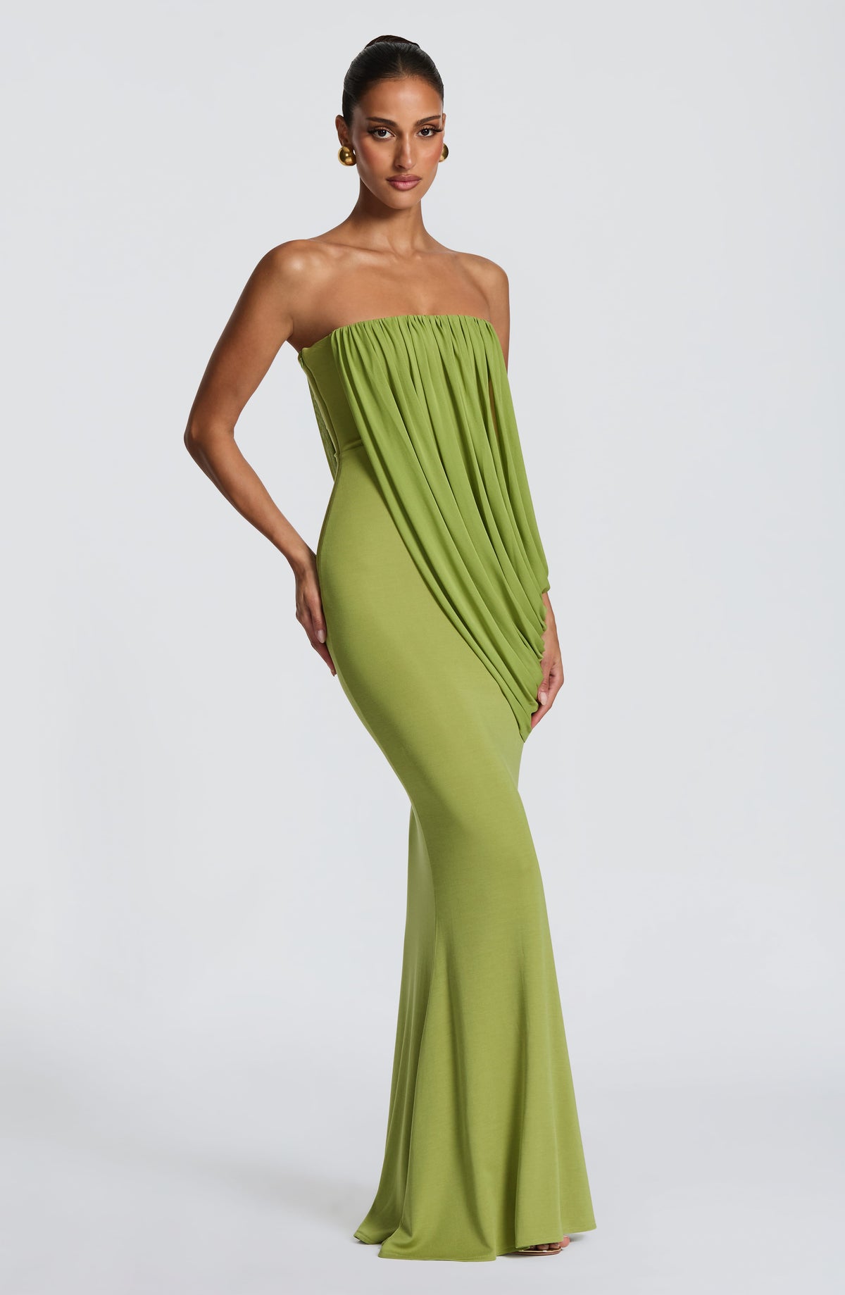 Belavie Viennella Maxi Dress - Olive