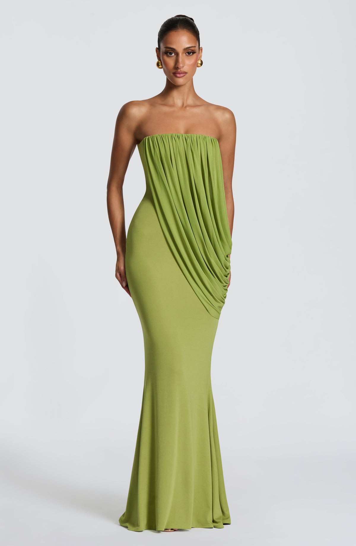 Belavie Viennella Maxi Dress - Olive