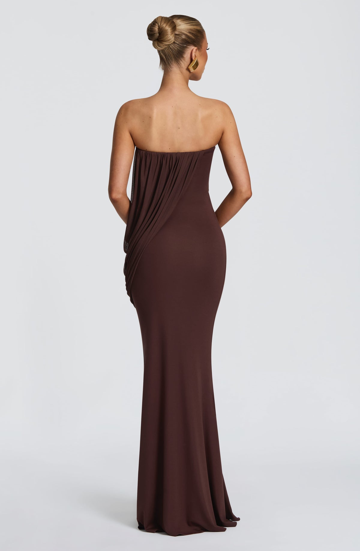 Belavie Viennella Maxi Dress - Plum Brown