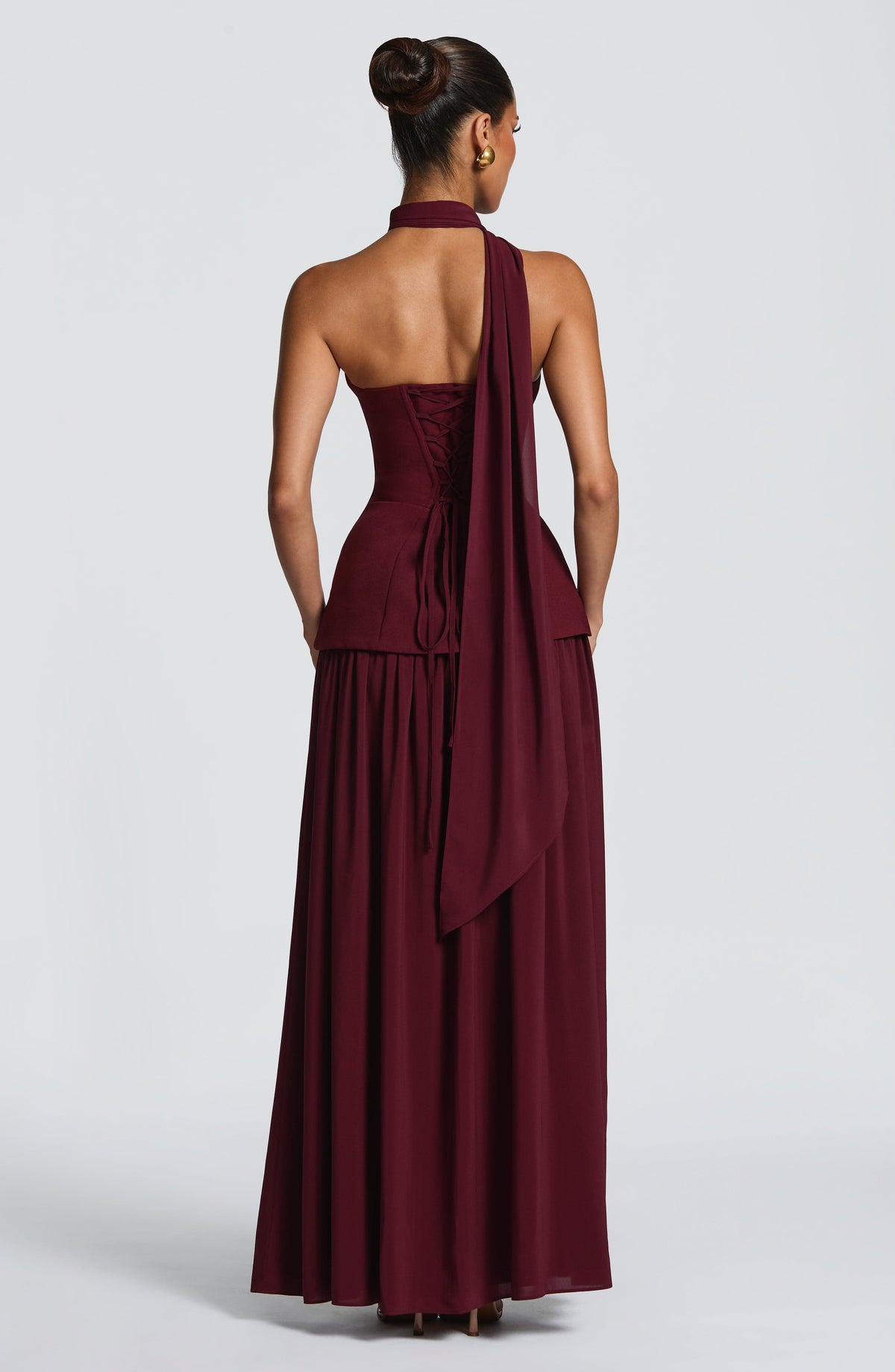 Belavie Viettella Maxi Dress - Cherry Lacquer