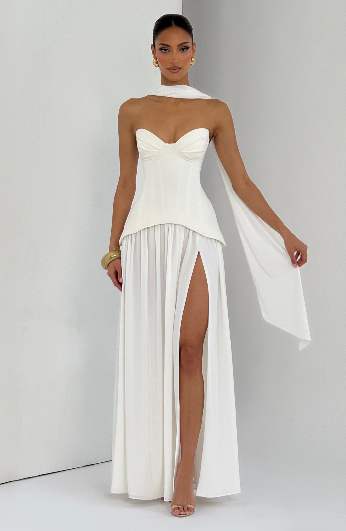 Belavie Viettella Maxi Dress - Ivory
