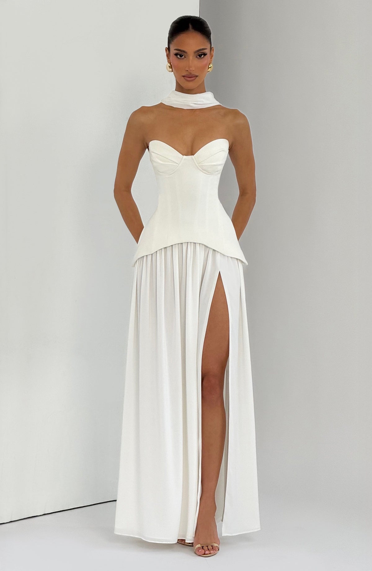 Belavie Viettella Maxi Dress - Ivory