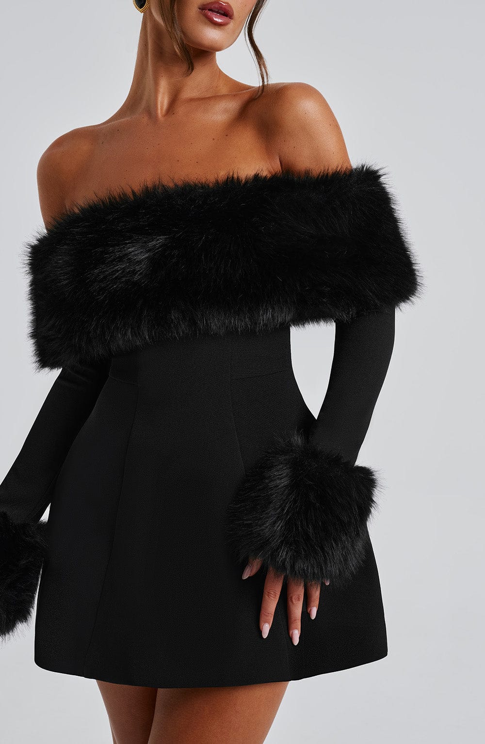 Belavie Villanella Mini Dress - Black