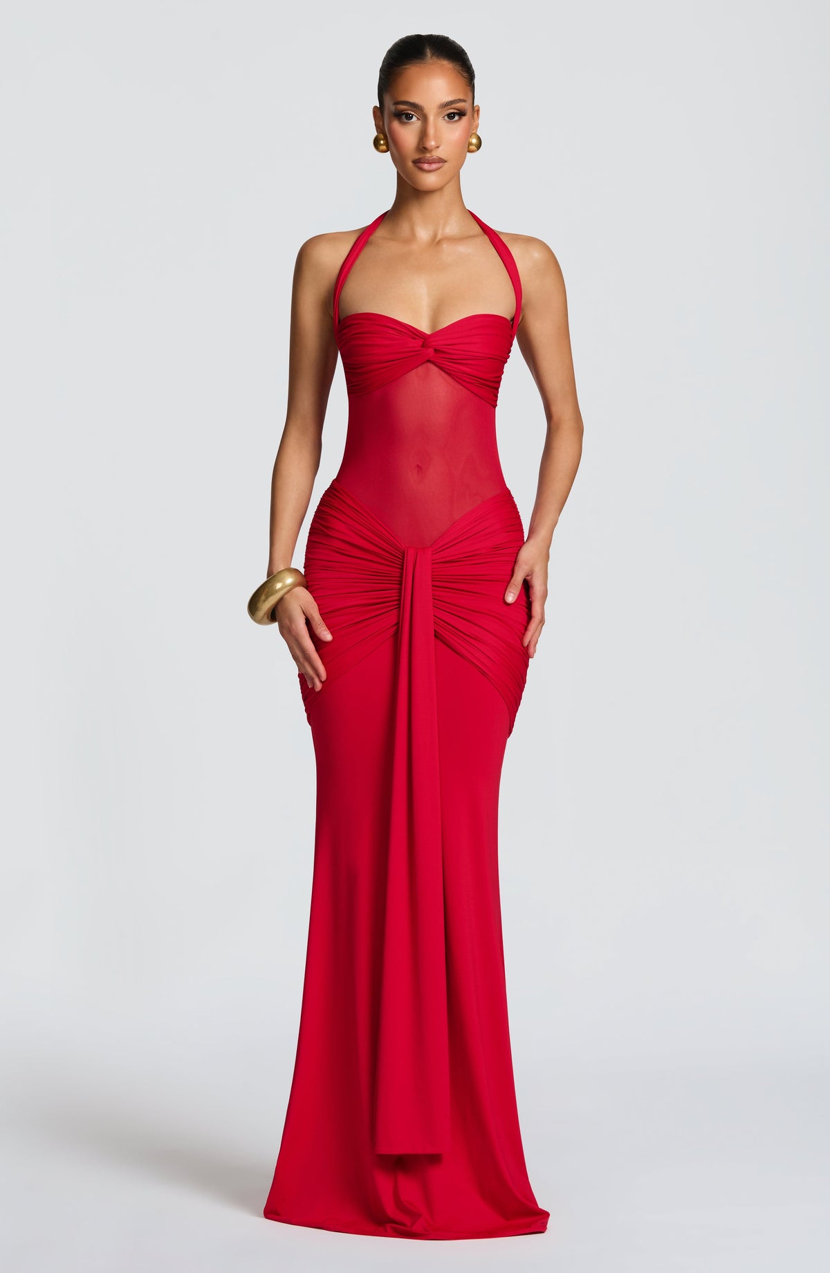 Belavie Vixenne Maxi Dress - Red