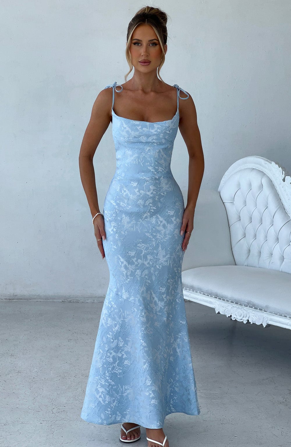Belavie Whitnie Maxi Dress - Blue